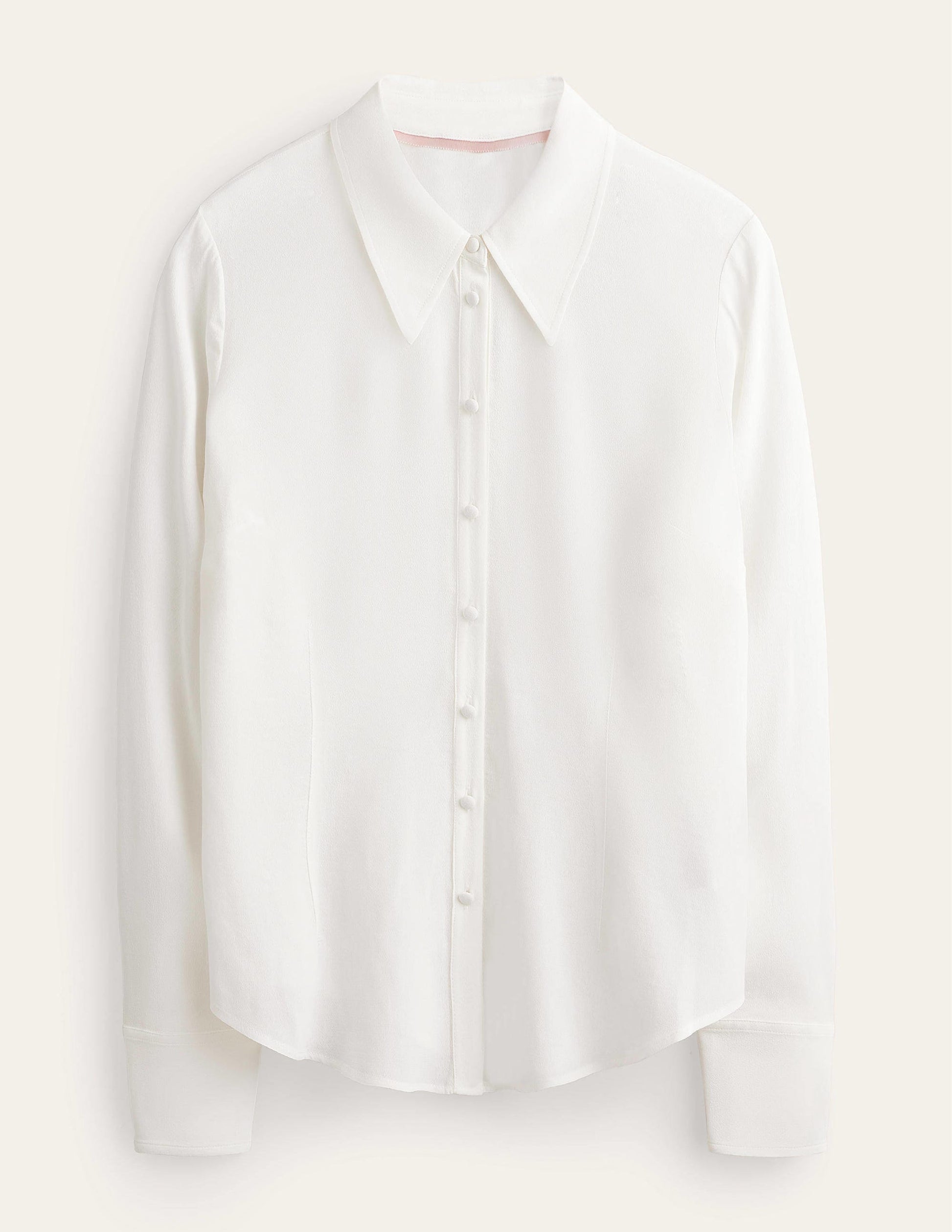 Silk Shirt-Ivory-8