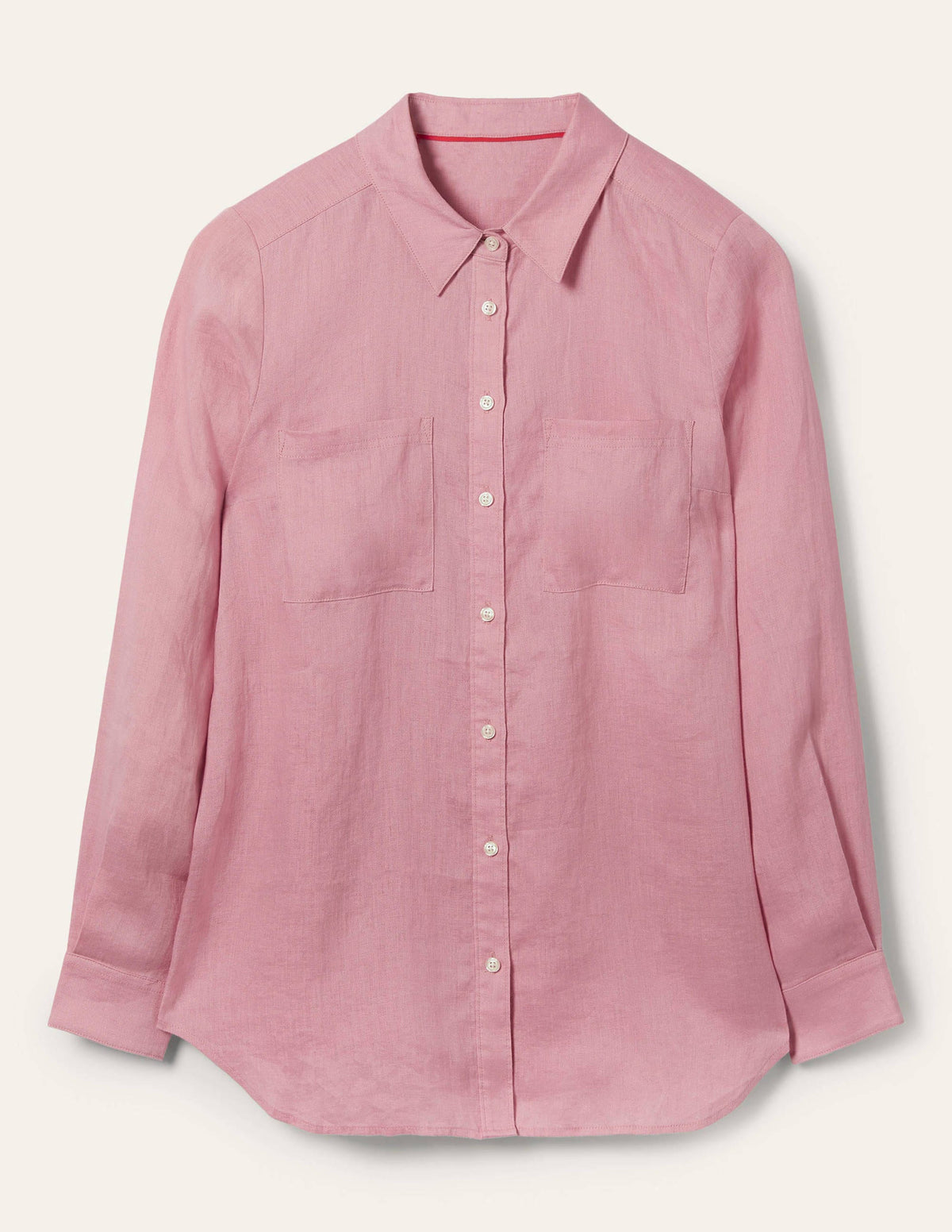 Linen Shirt-Formica Pink-5