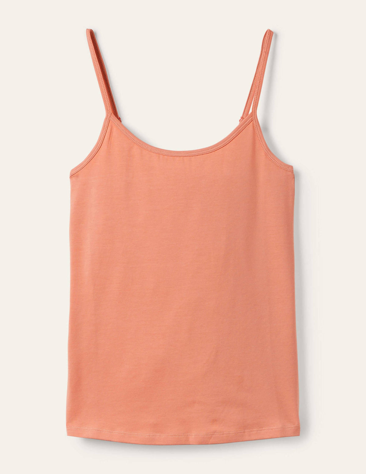 Plain Cami Top-Chalky Coral-5