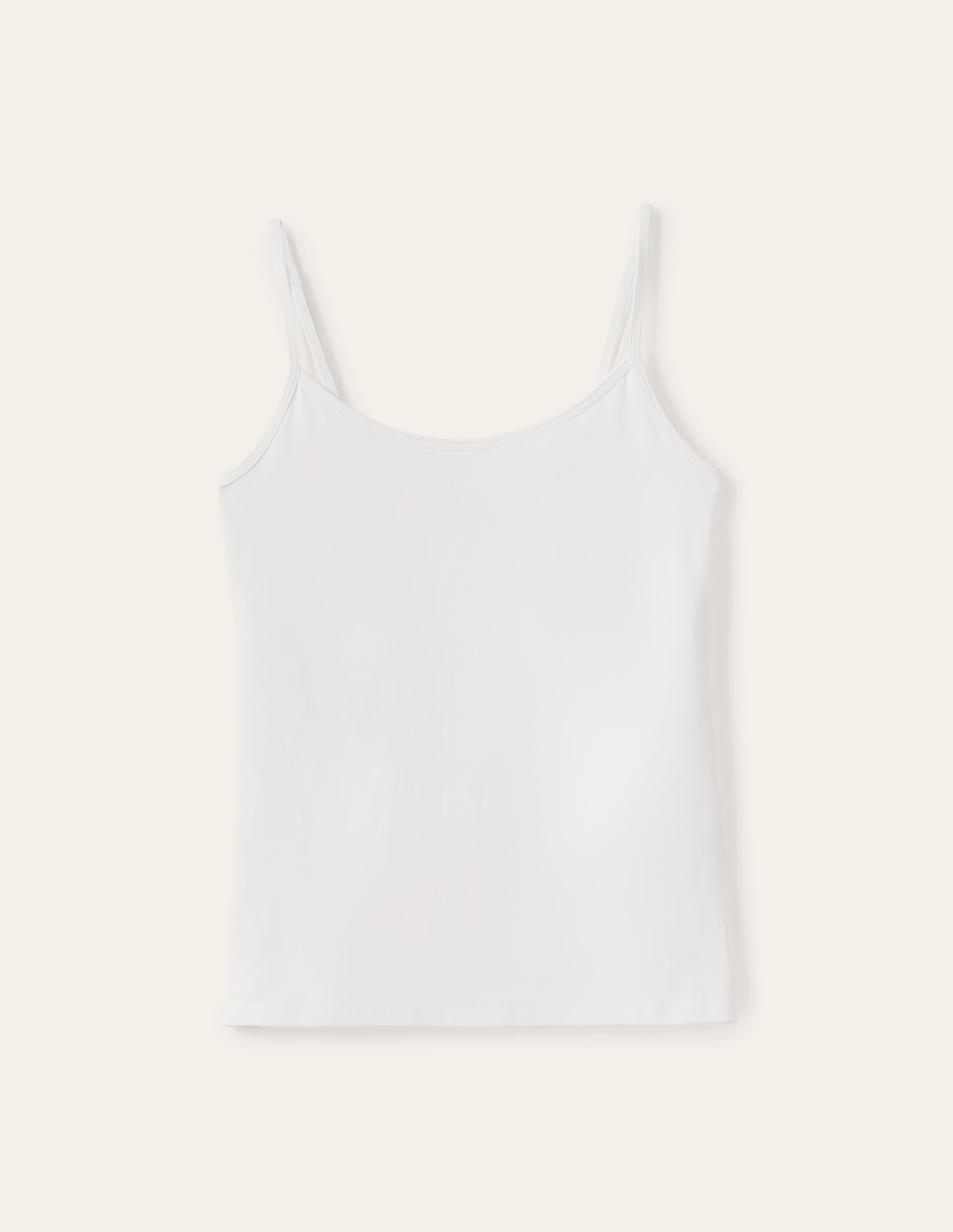 Plain Cami Top-White - Image 10