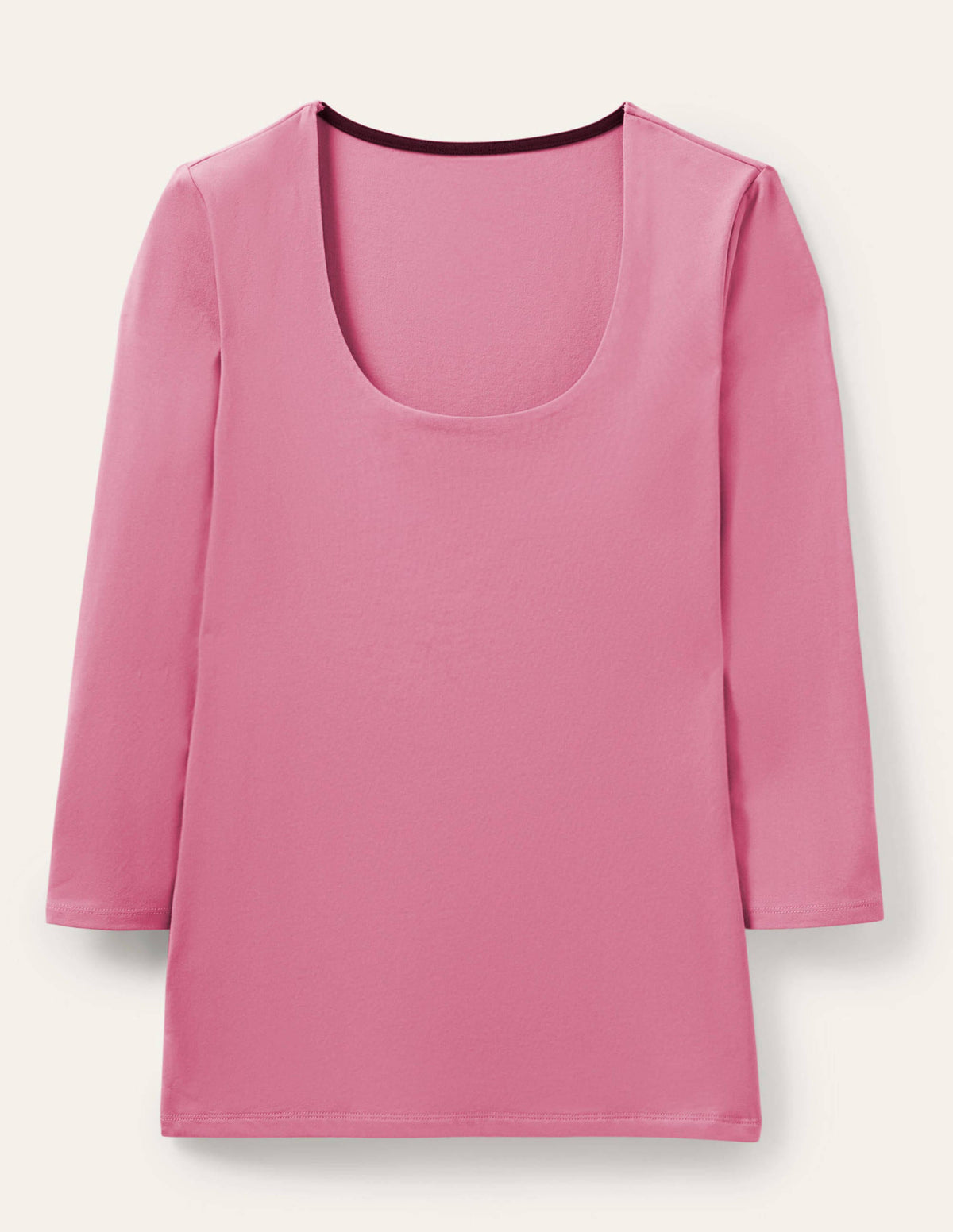 Double Layer Front Top-Posy Pink-5