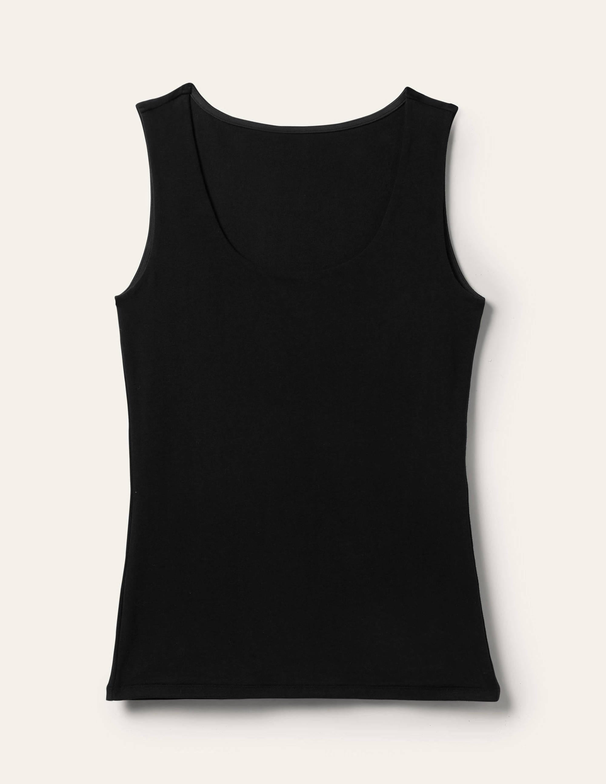 Double Layer Tank-Black - Image 5