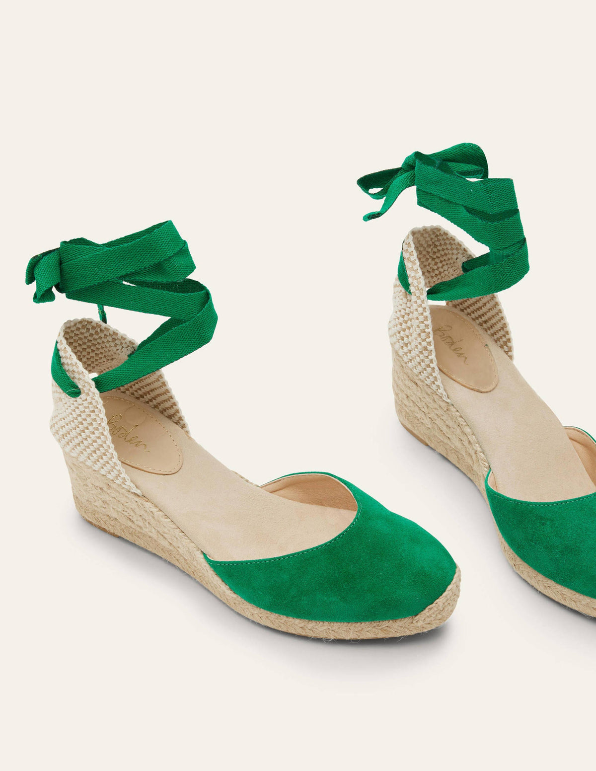 Cassie Espadrille Wedge-Highland Green - Image 1