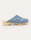Leather Heeled Clogs-Mountain Spring