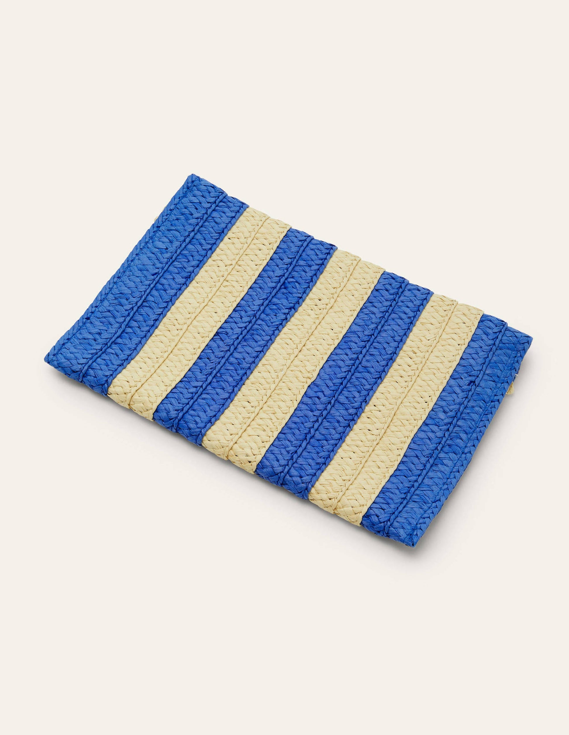 Striped Envelope Clutch-Bluebell Stripe-3
