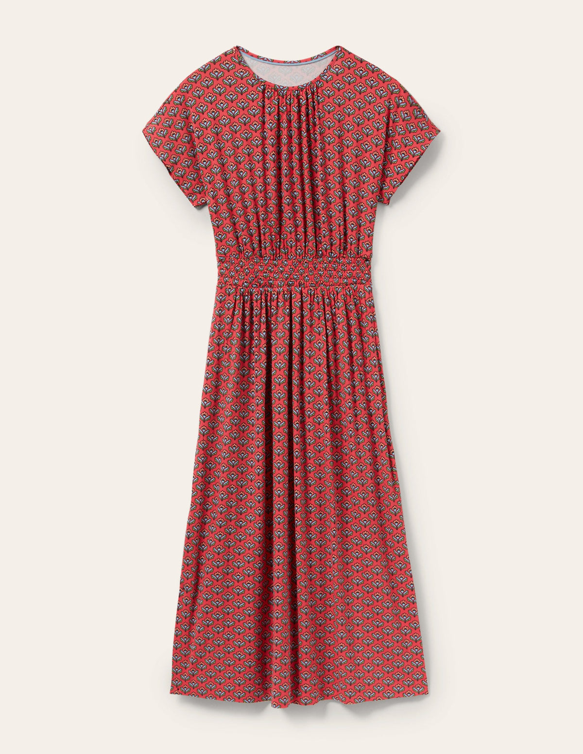 Jersey Midi Dress-Radish Geo-5
