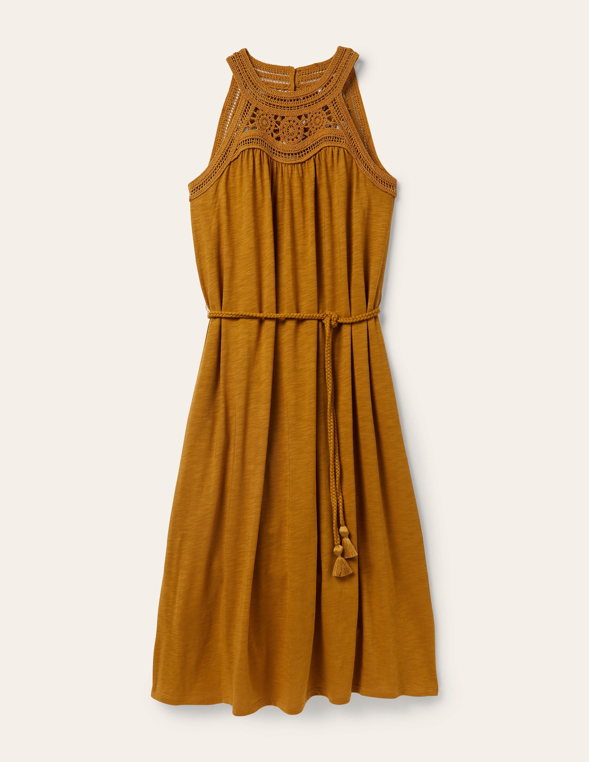 Anais Jersey Midi Dress-Frankincense - Image 7
