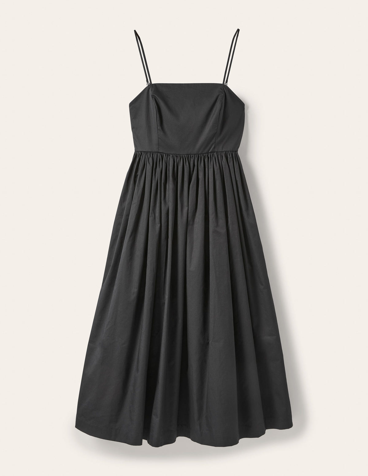 Emily Strapless Midi Dress-Black - Image 7