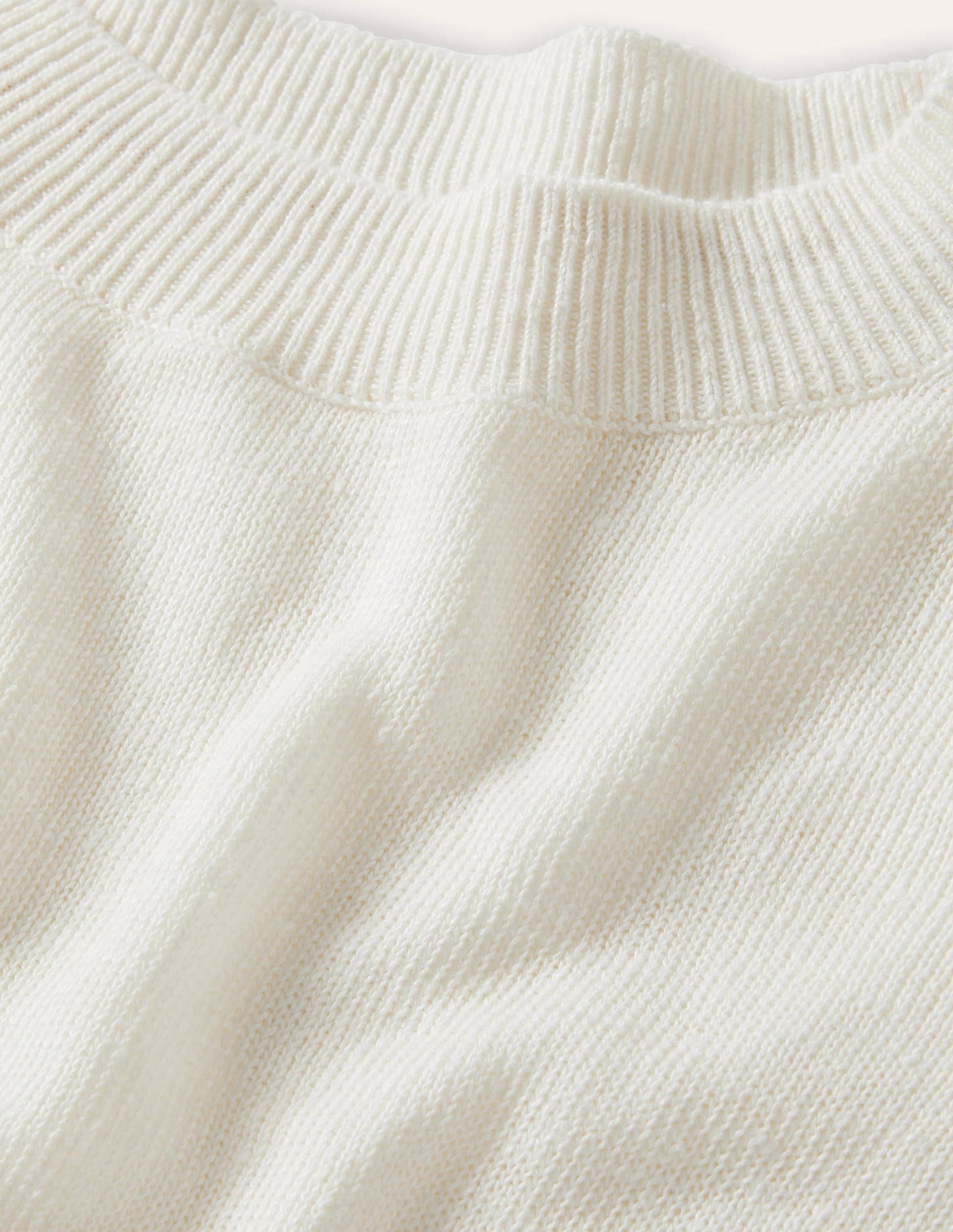 Relaxed Linen Sweater-Ivory-6