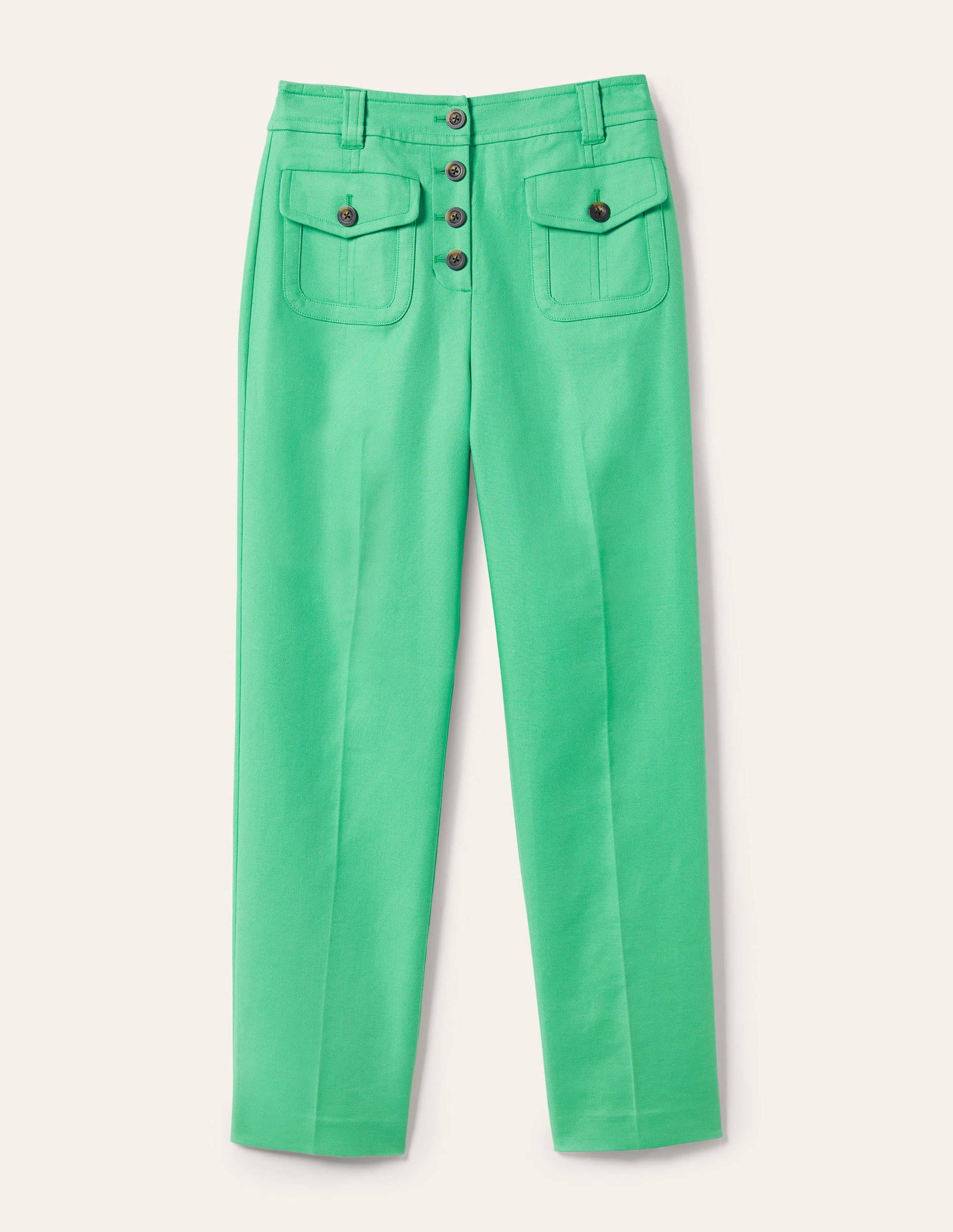Carrie High Waisted Pants-Green Lagoon-6