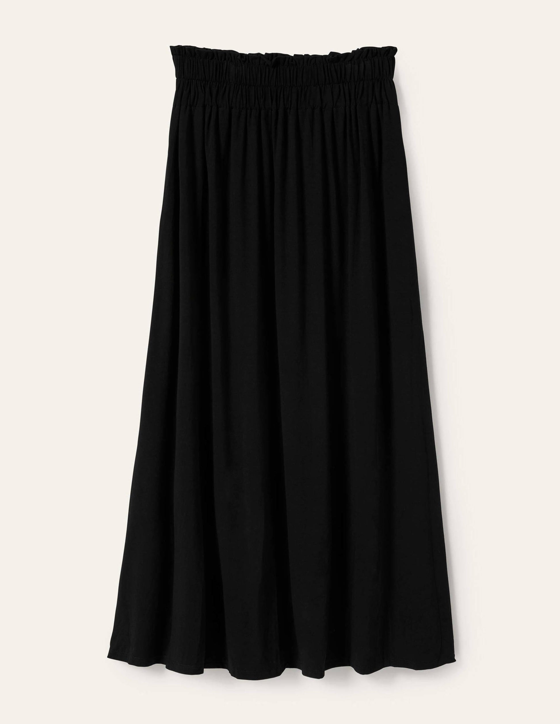 Pull On Jersey Maxi-Black-5