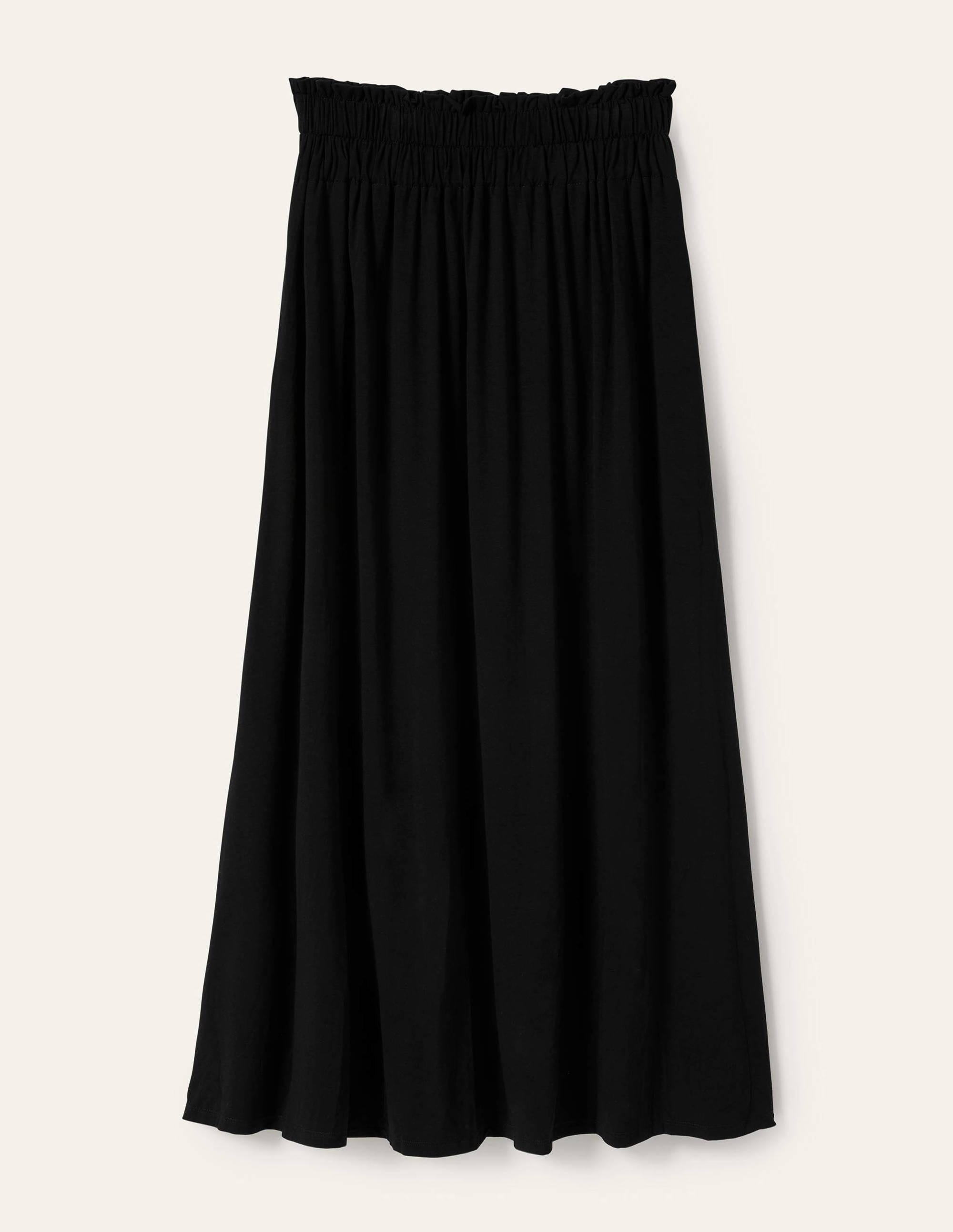 Pull On Jersey Maxi-Black - Image 5