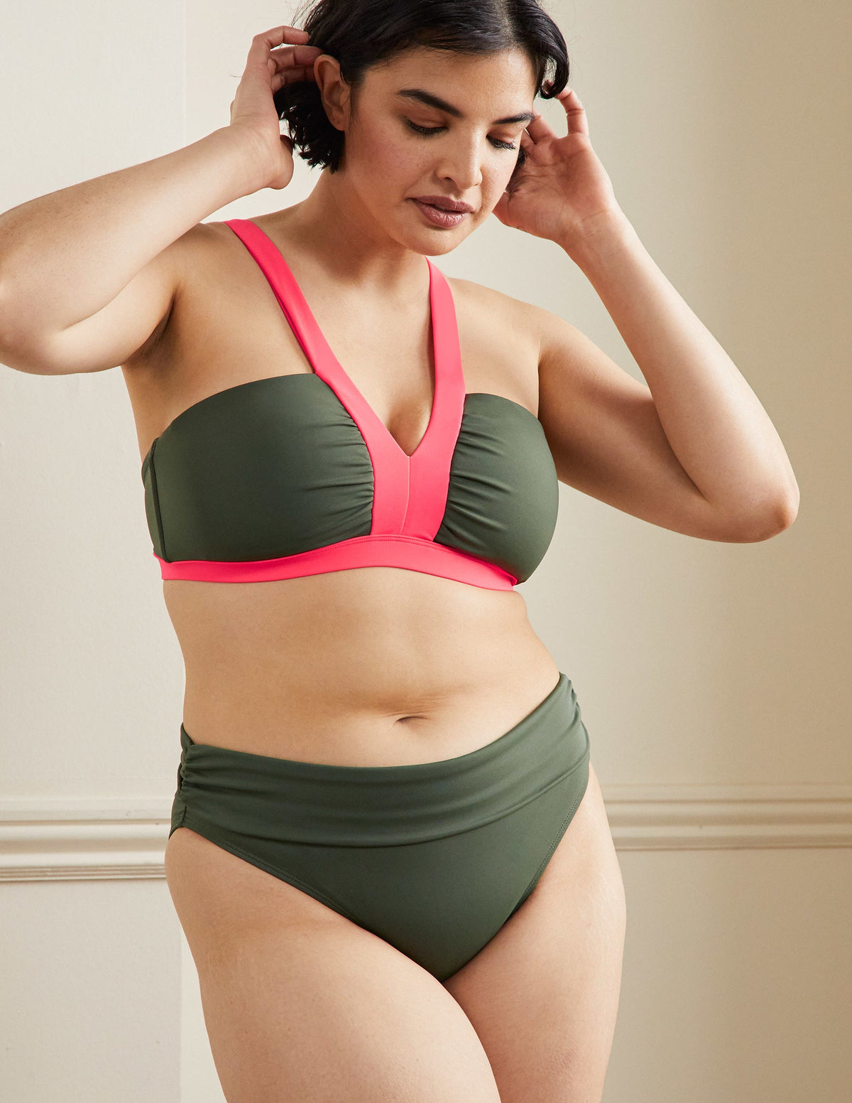 Classic Fold Bikini Bottoms-Marsh-6