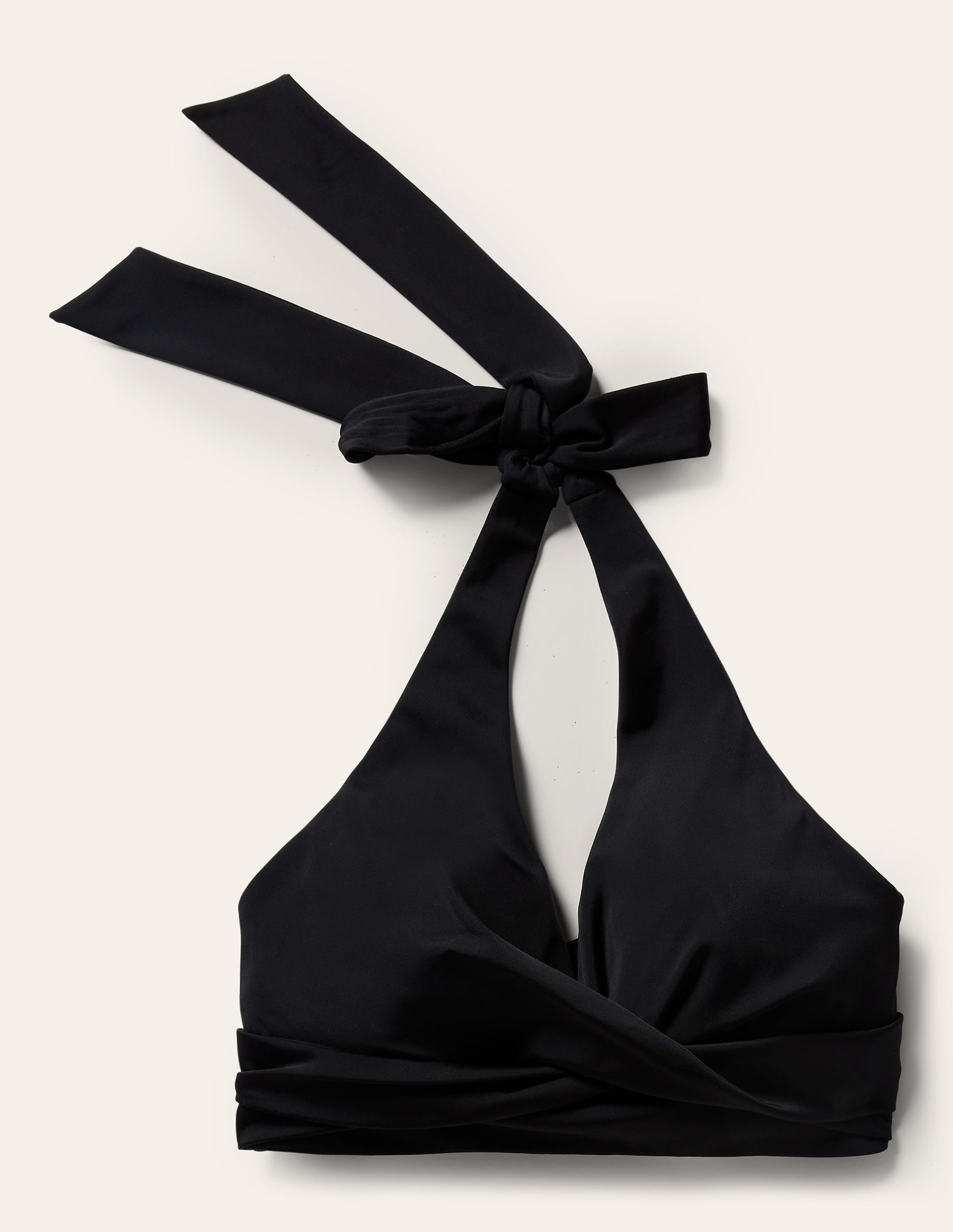 Levanzo Halter Bikini Top-Black - Image 7