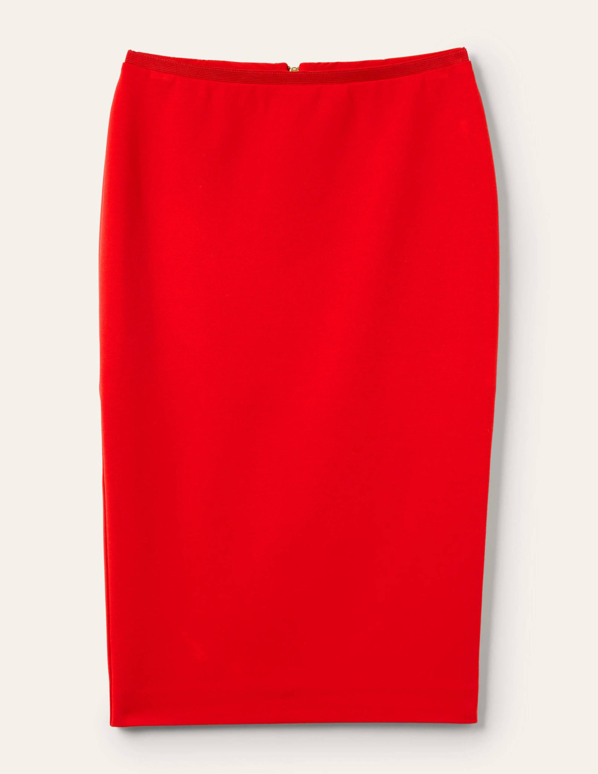 Hampshire Ponte Skirt-Red - Image 5