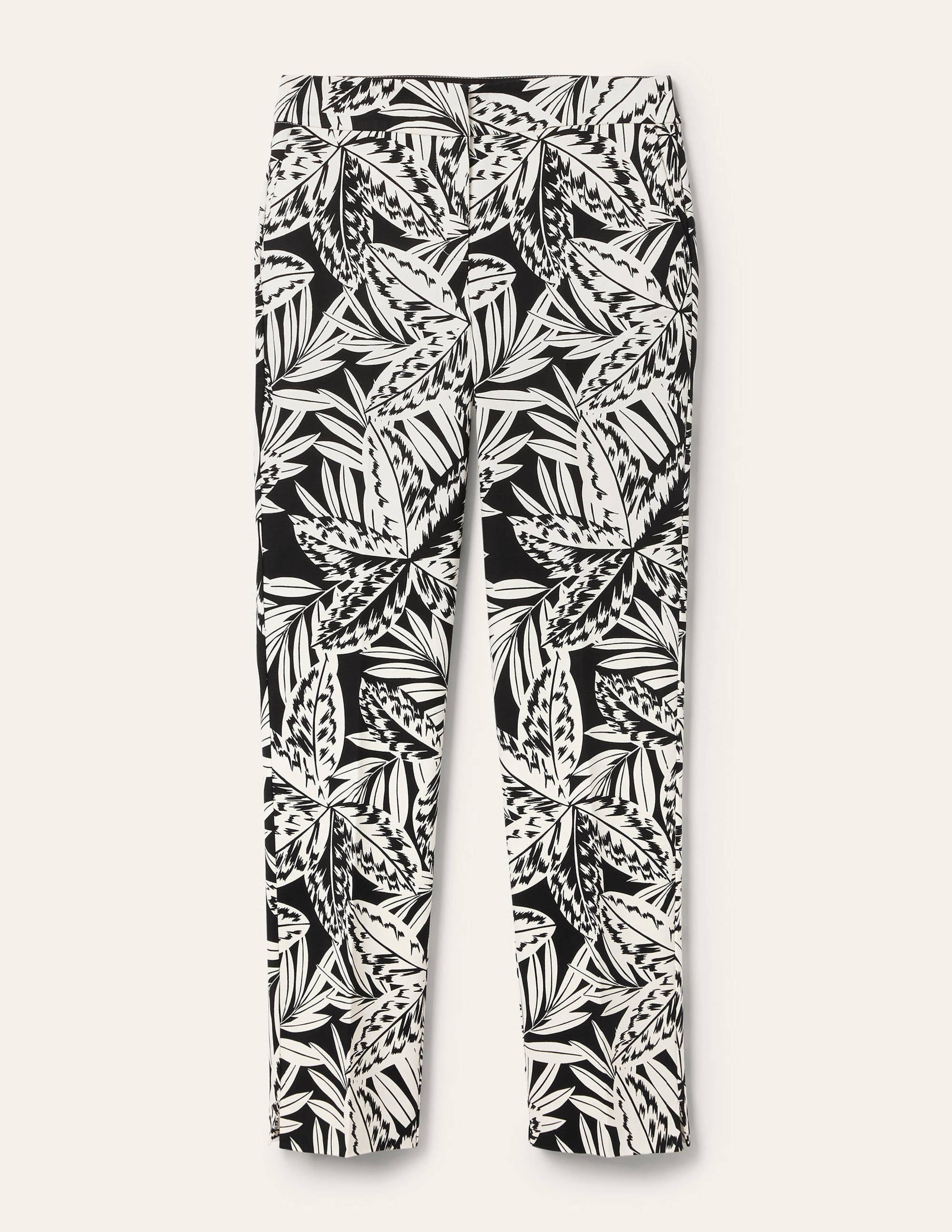 Richmond 7/8 Pants-Black, Exotic Leaves - Image 5