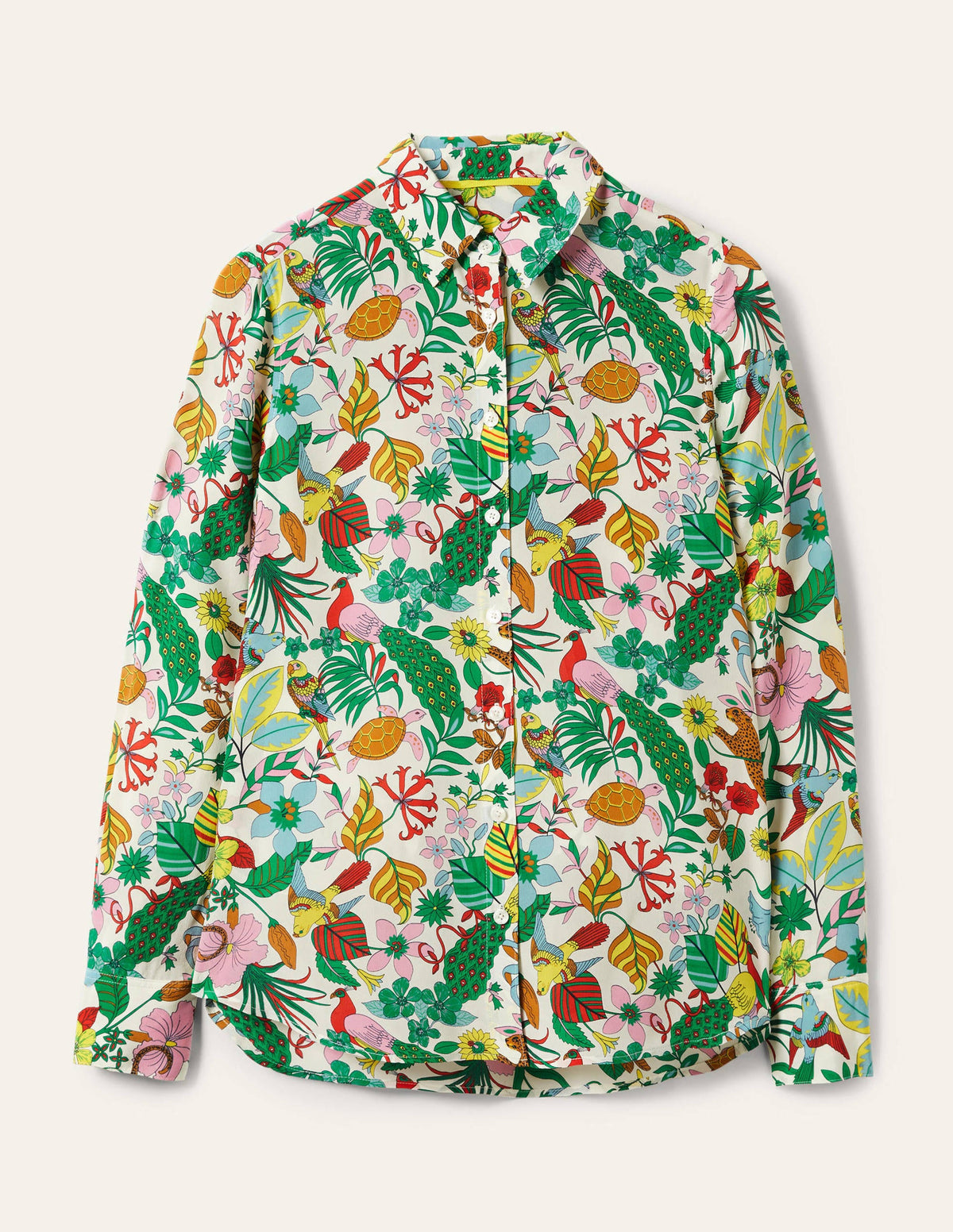 Silk Shirt-Multi, Exotic Paradise-5