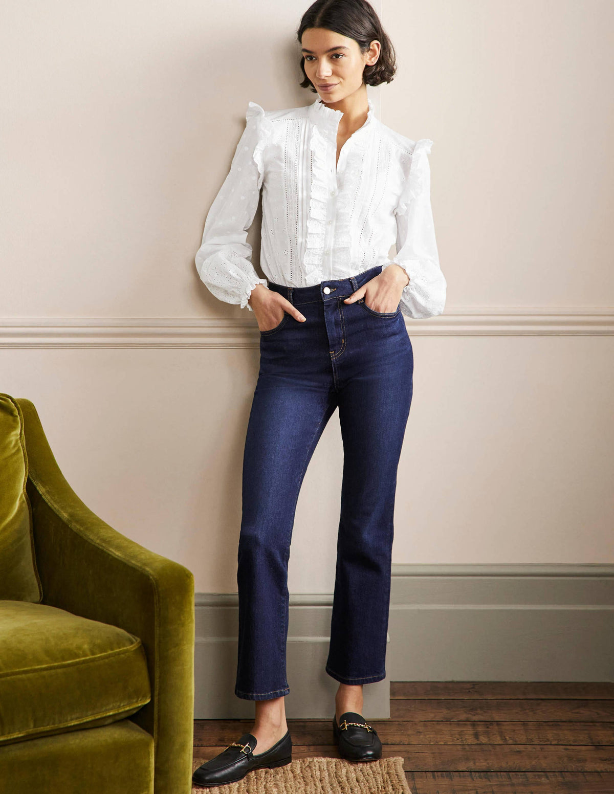 Iris Broderie Shirt-White-4