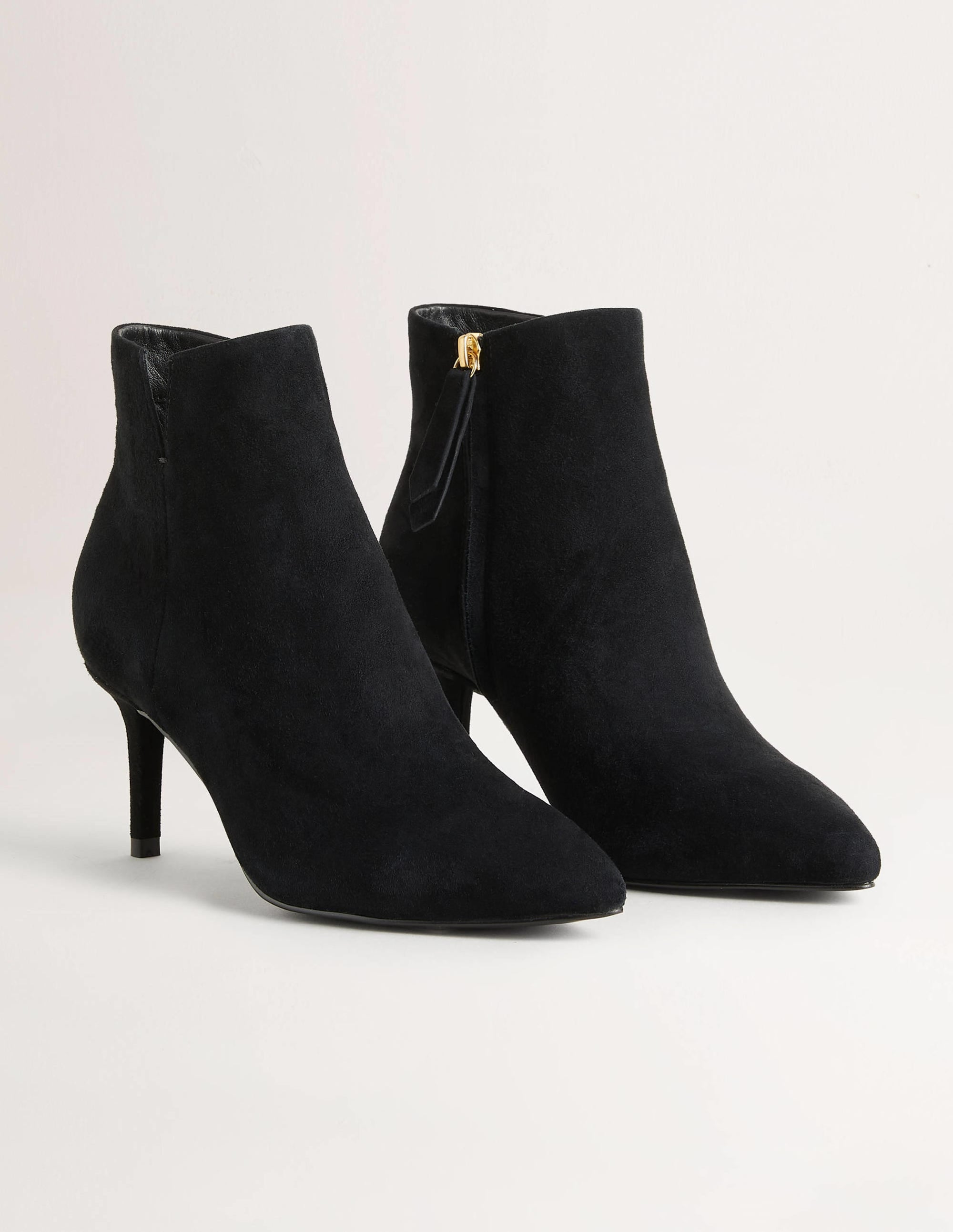 Suede Ankle Boots-Black - Image 2
