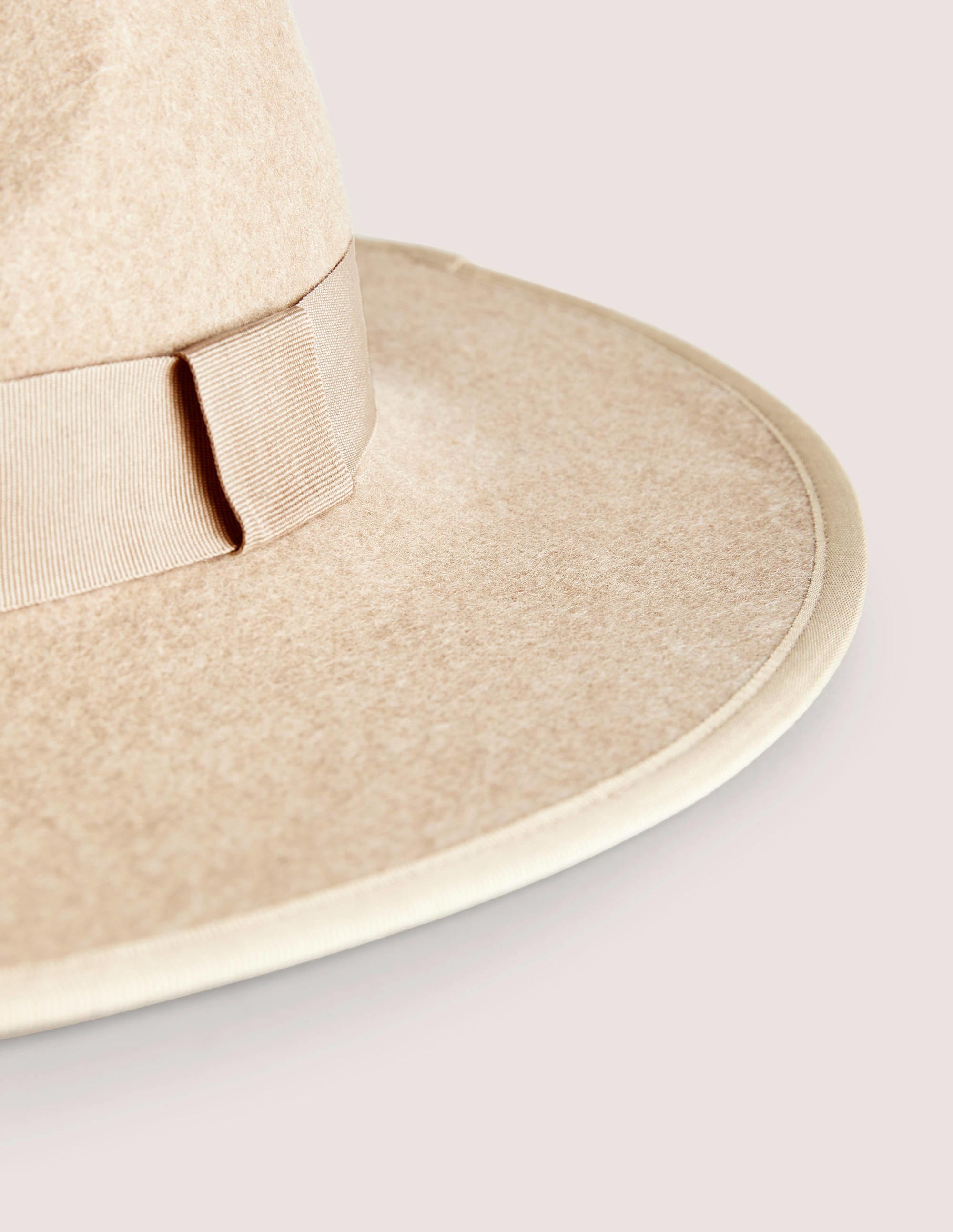 Felt Fedora Hat-Camel - Image 2