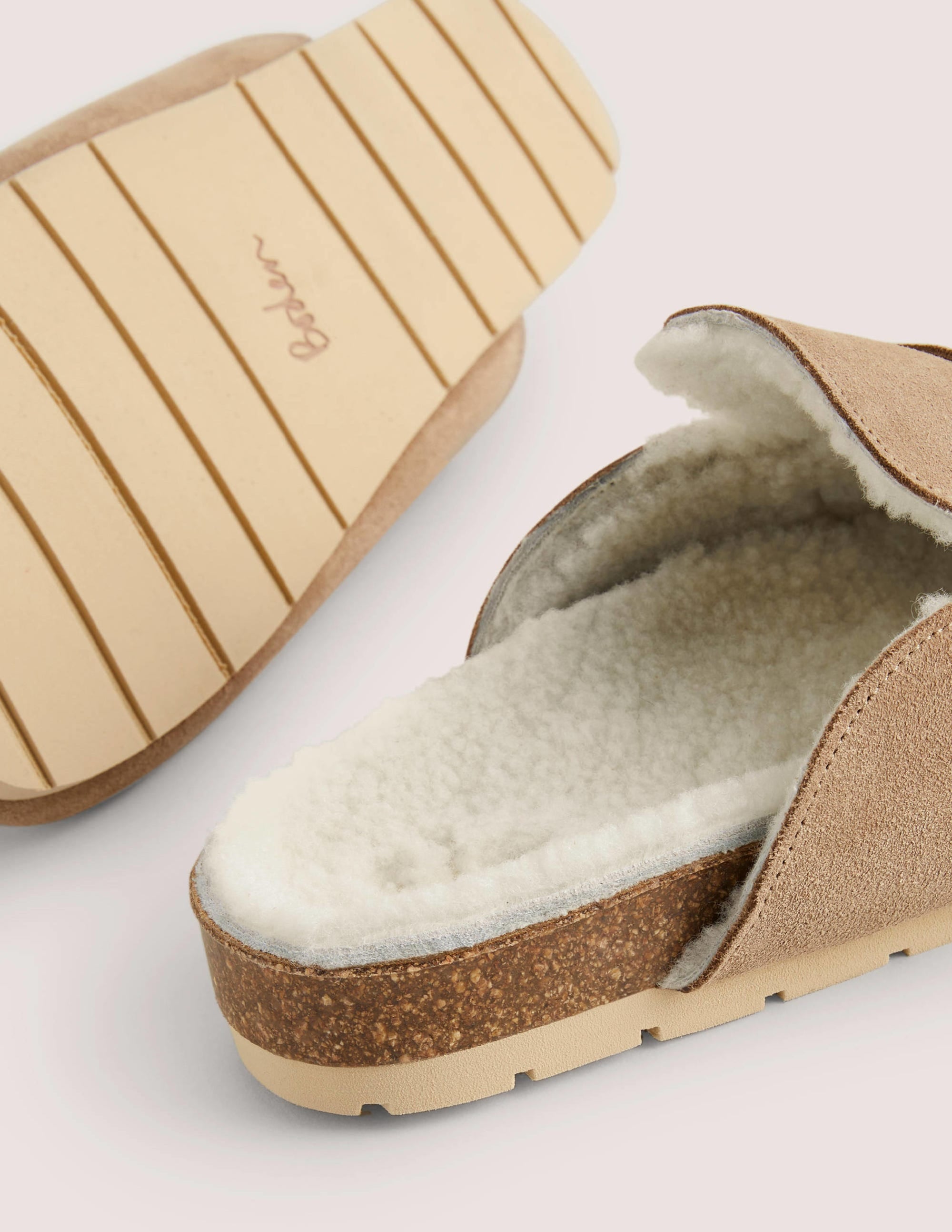 Shearling Loafer Slippers-Acorn - Image 3