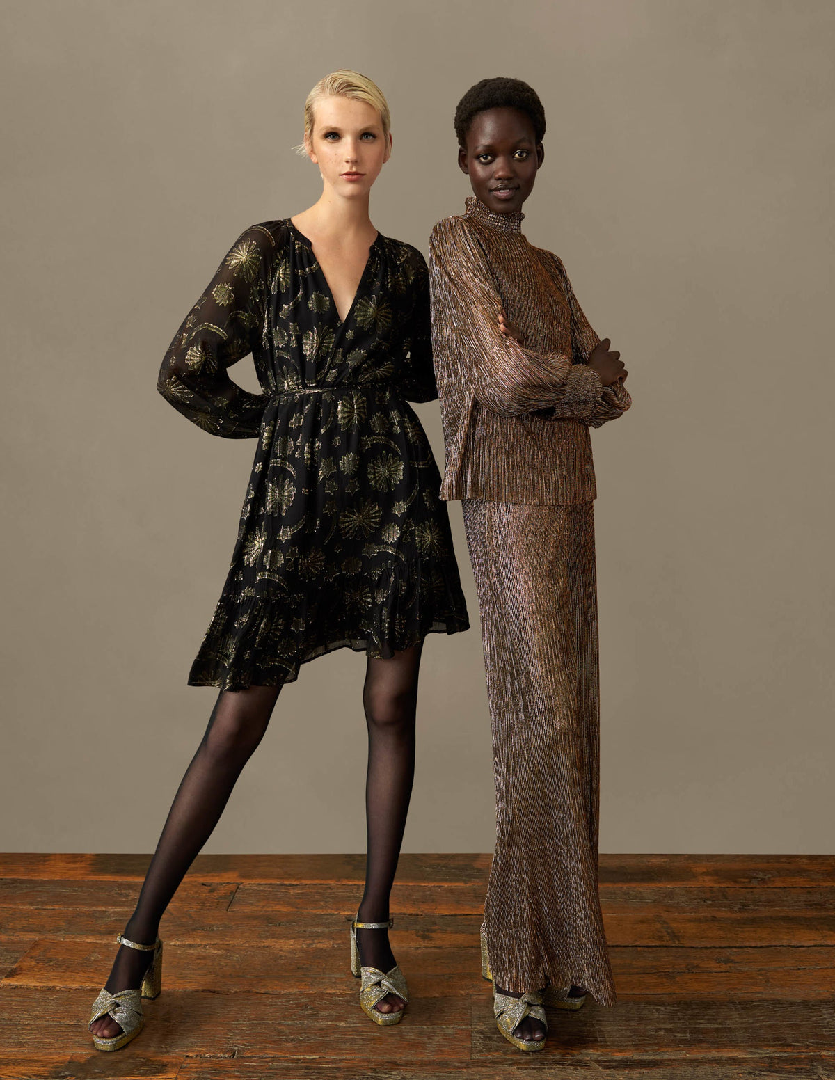Swing Mini Dress-Firework Jacquard - Image 7