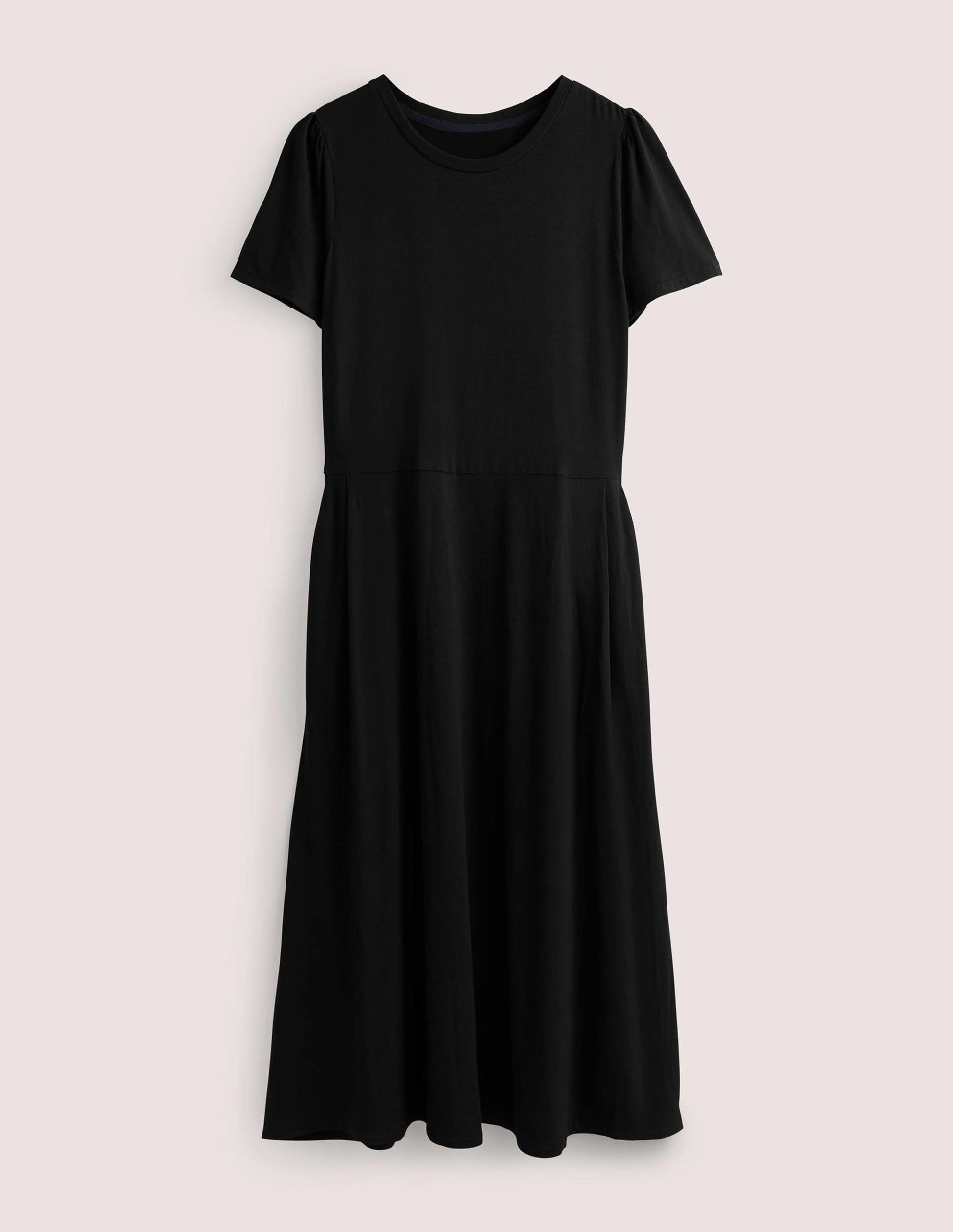 Lucinda Jersey Midi Dress-Black-6