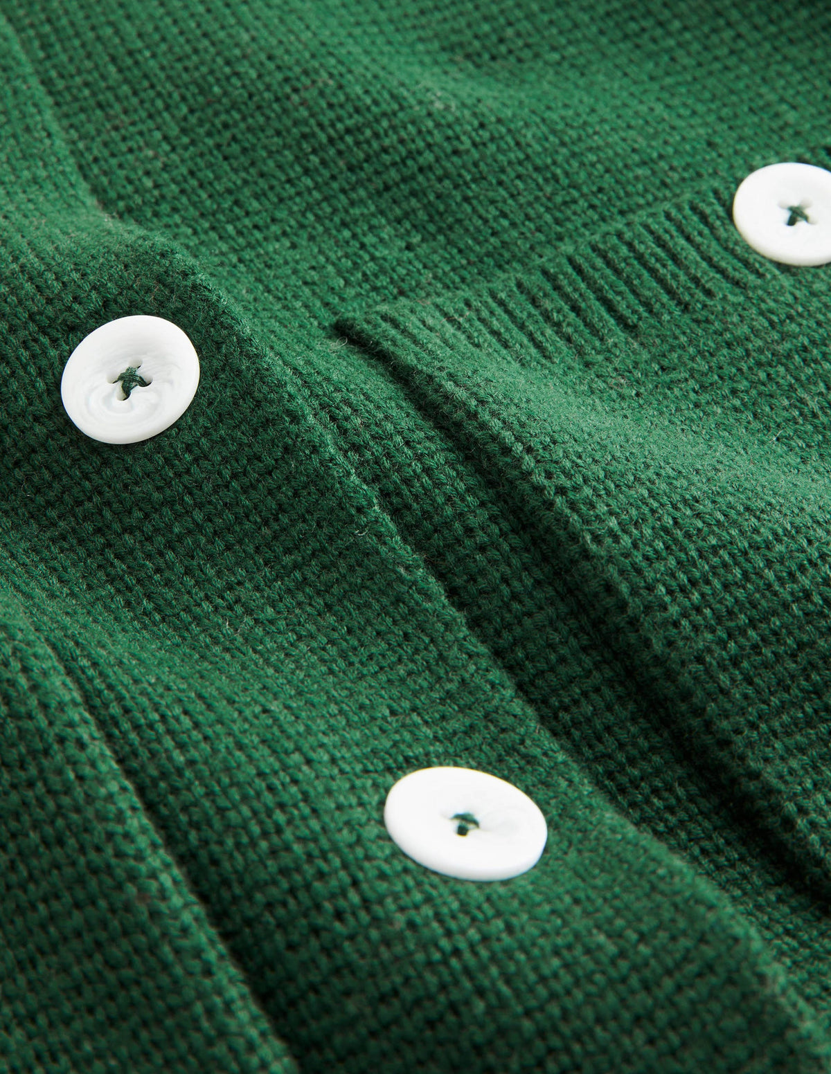 Charlotte Collared Cardigan-Hunter Green - Image 7