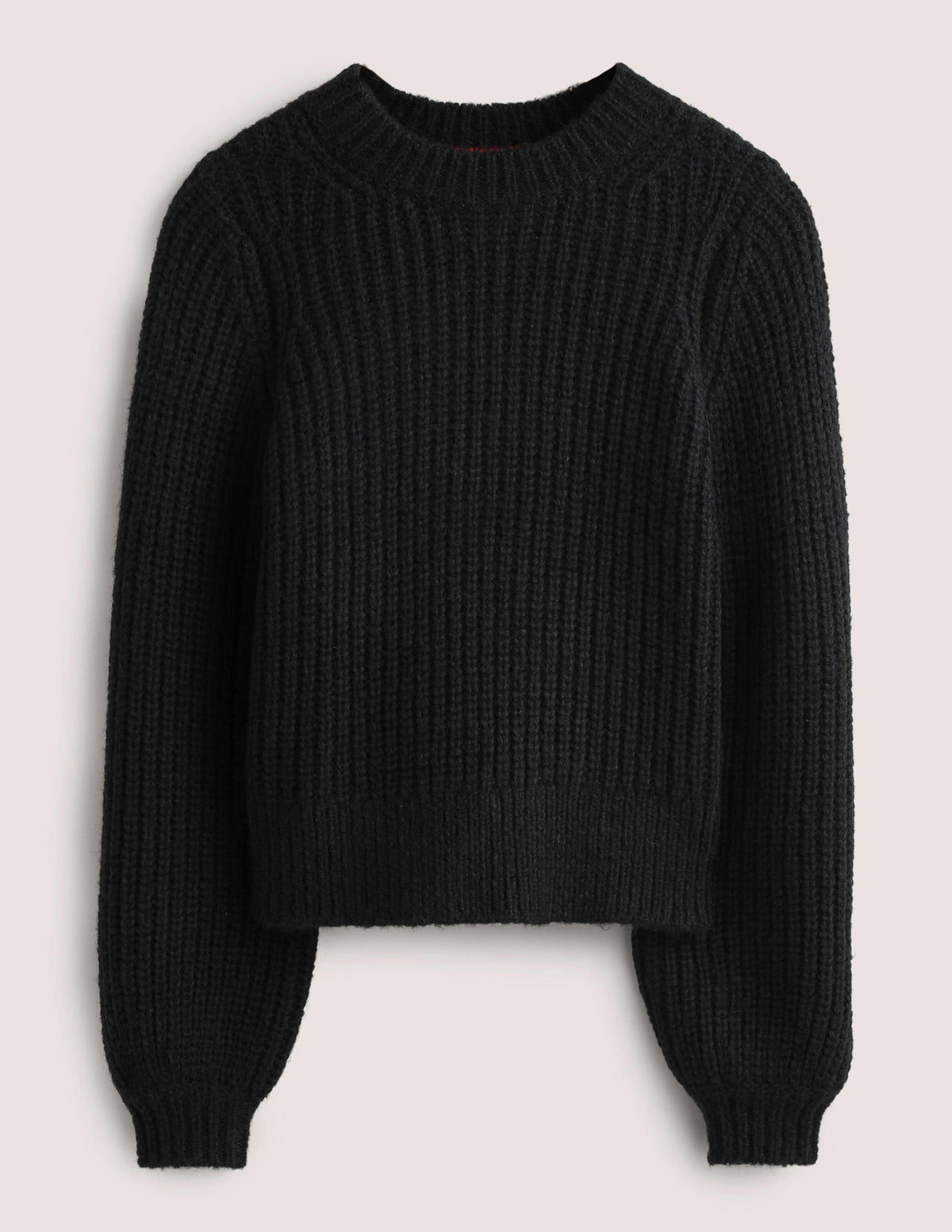 Chunky Ribbed Sweater-Black - Image 6