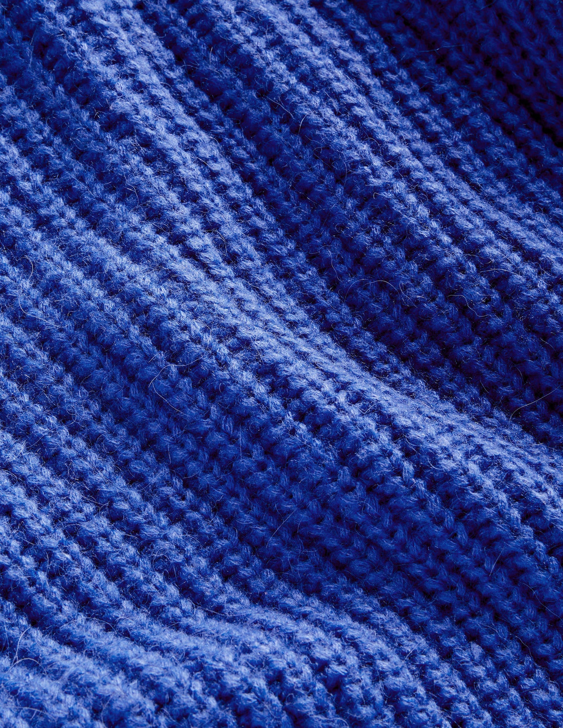 Chunky Ribbed Sweater-Cobalt Blue-6