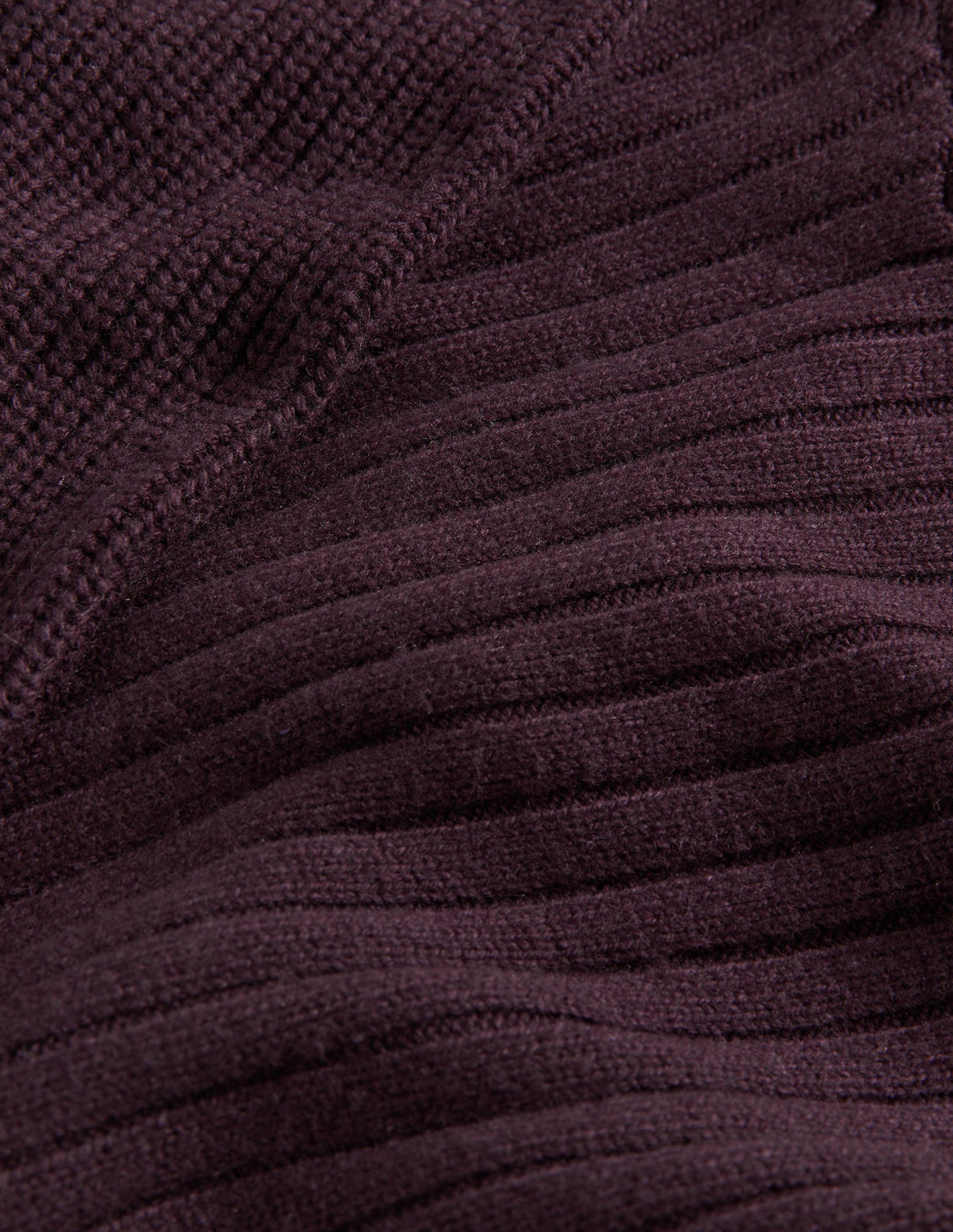 Sweetheart Blouson Sweater-Fig Purple - Image 7