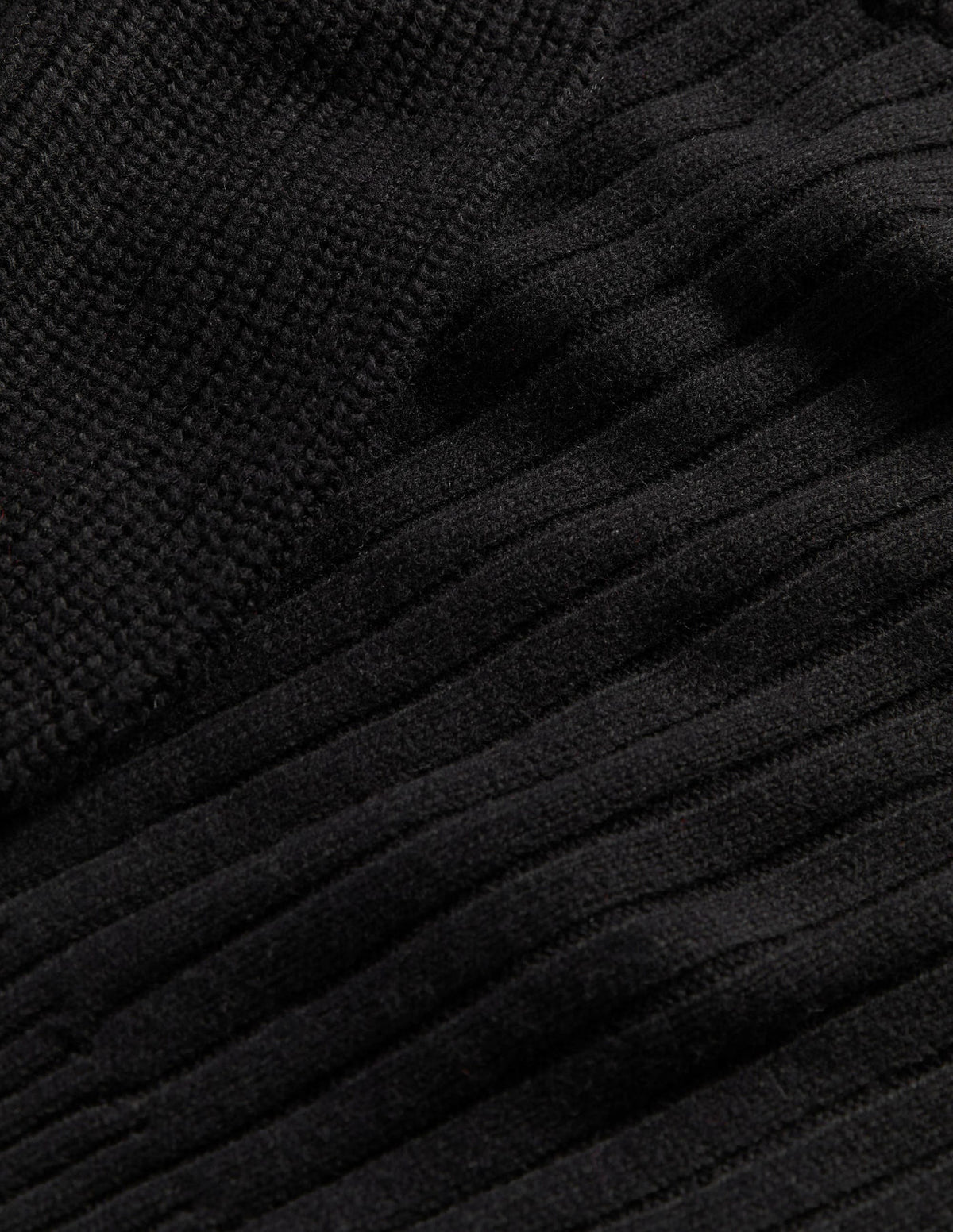 Sweetheart Blouson Sweater-Black - Image 6