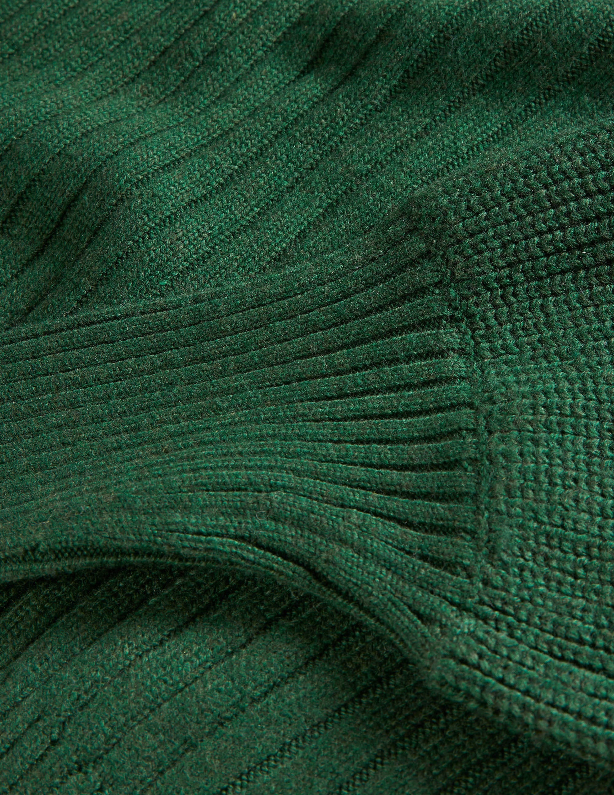 Sweetheart Blouson Sweater-Hunter Green - Image 7