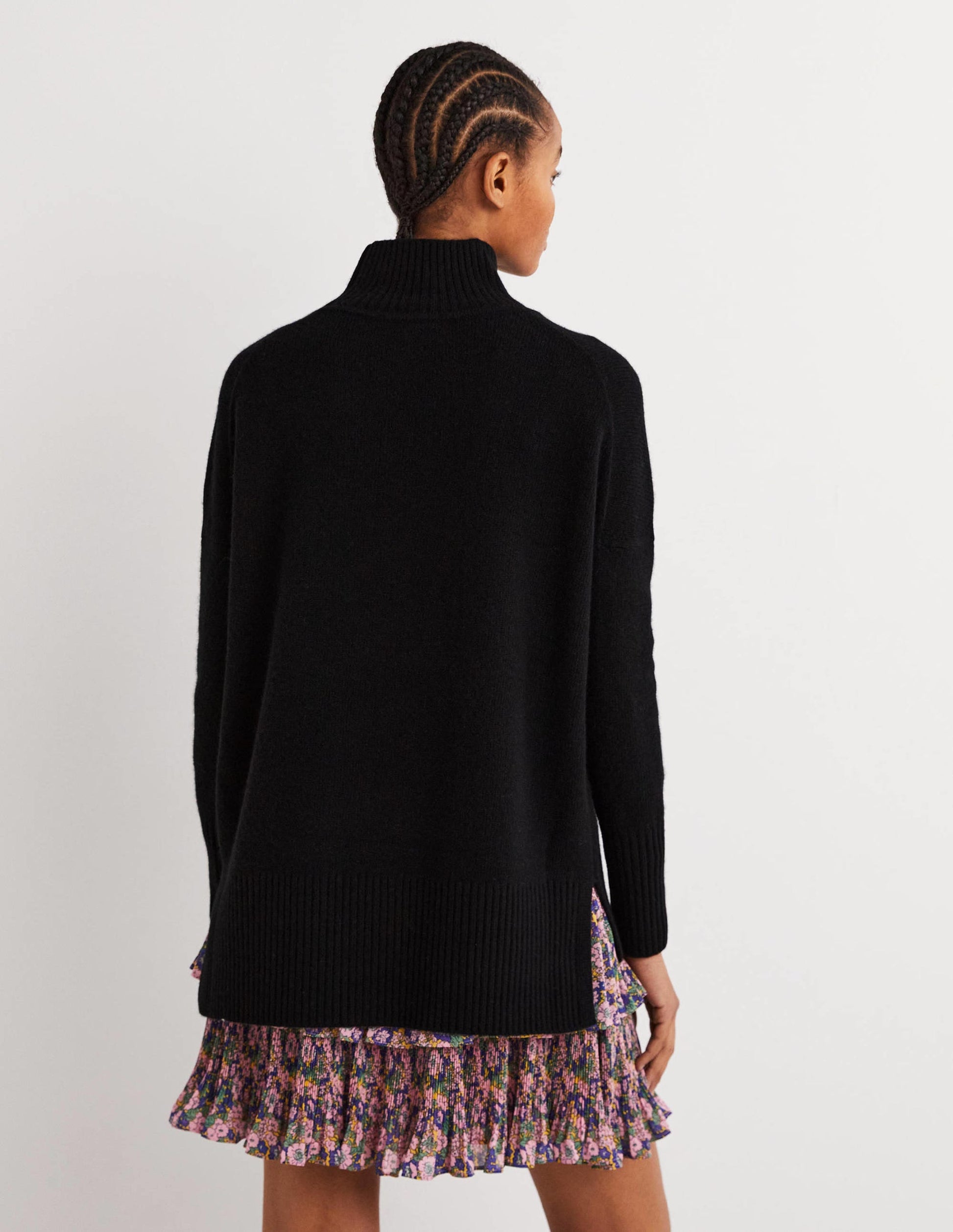 Jessica Oversized Sweater-Black-3