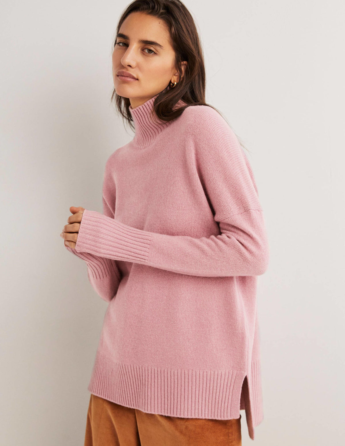 Jessica Oversized Sweater-Violet Purple - Image 1