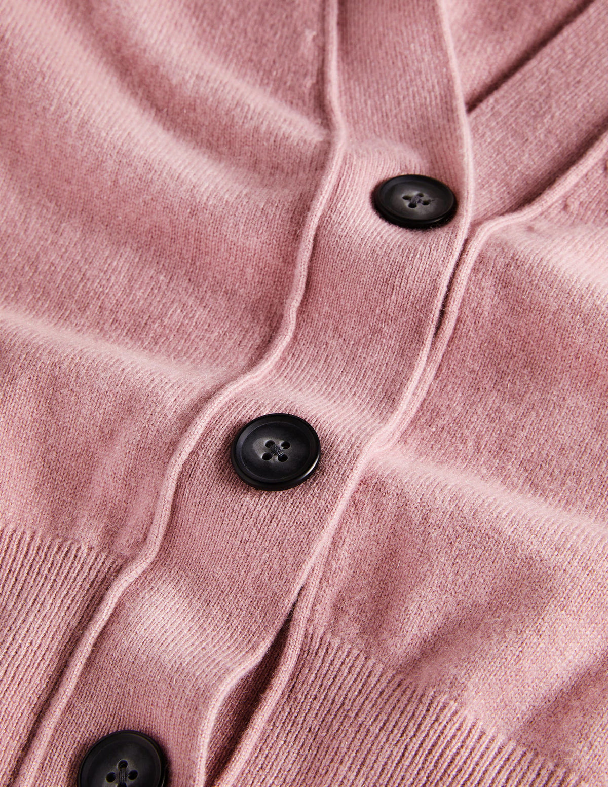 Cropped Cashmere V Cardigan-Violet Purple-6