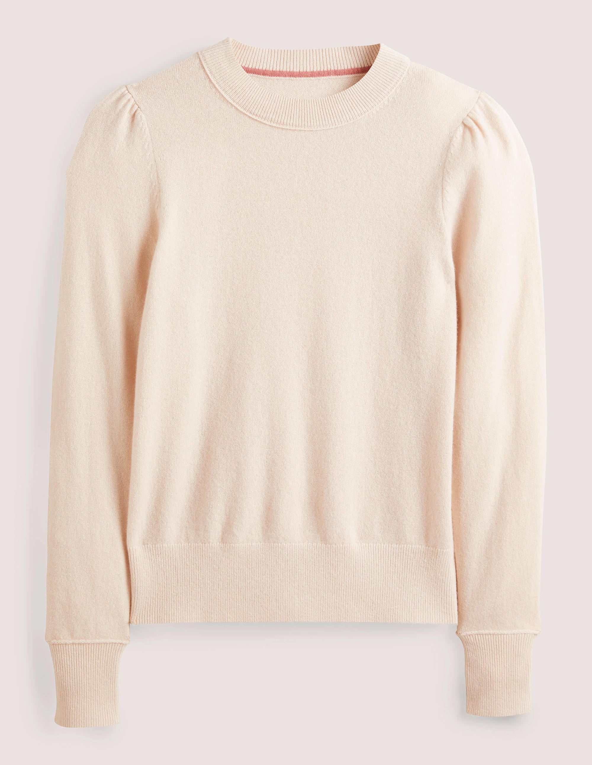 Cashmere Puff Shoulder Sweater-Rope - Image 5