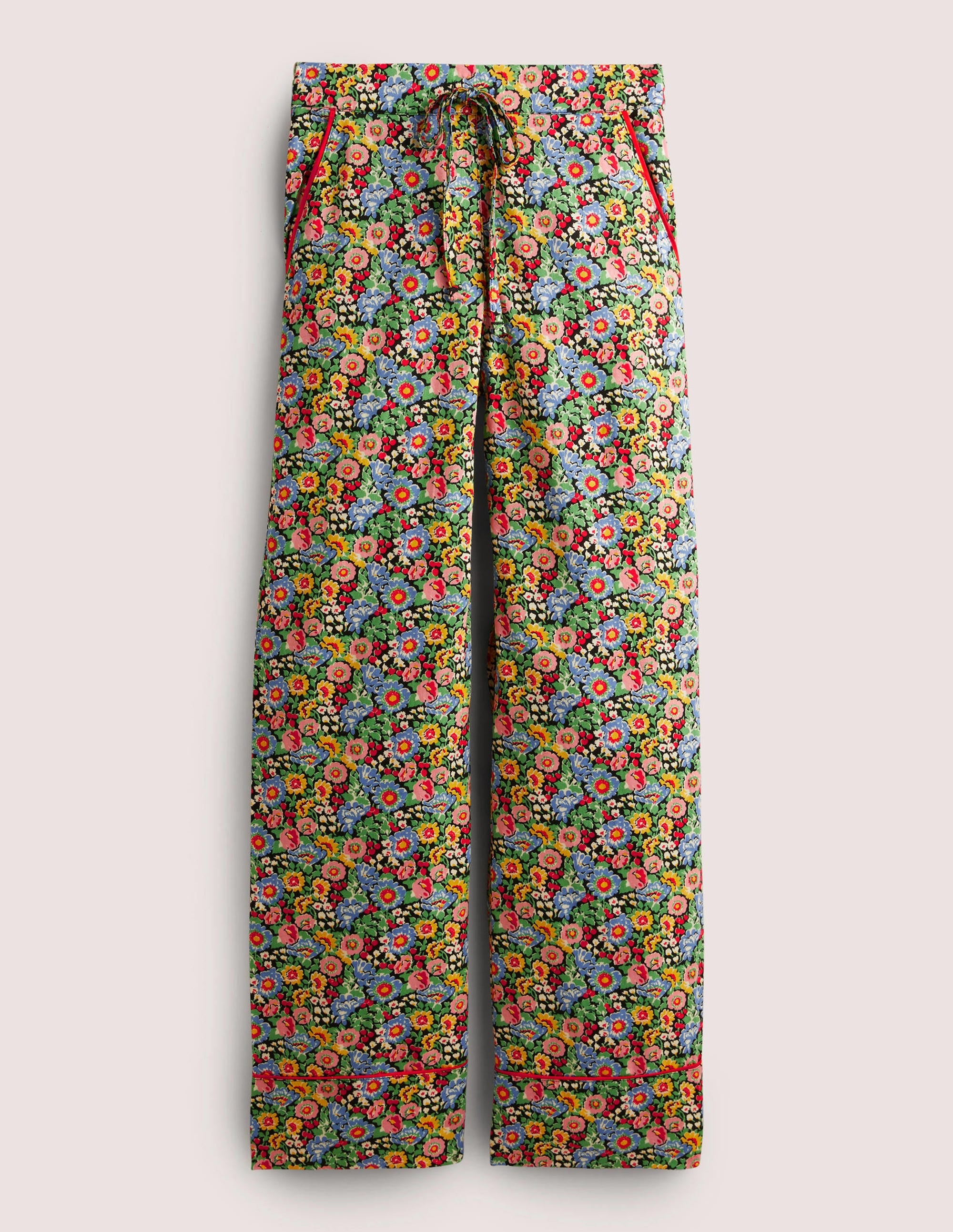Easy Cotton Sleep Bottoms-Multi, Flora Illusion - Image 6