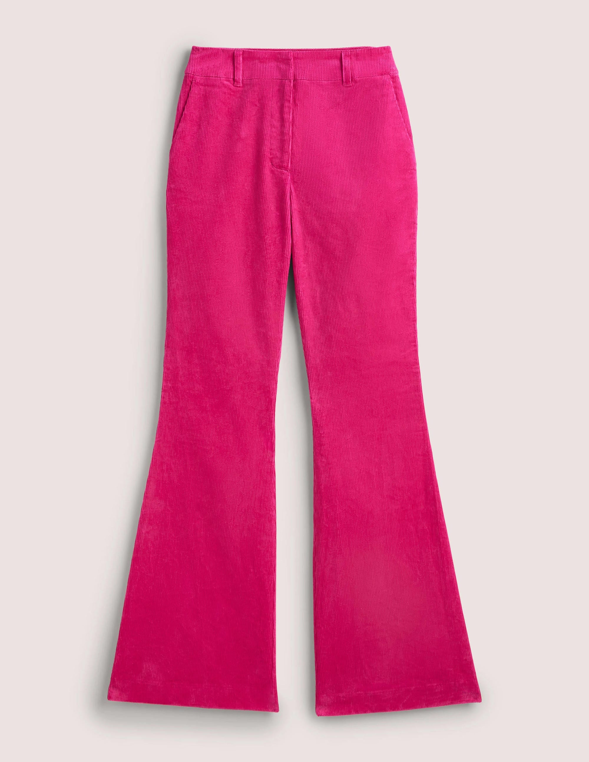 Corduroy Flare Pants-Wild Watermelon PinK - Image 8
