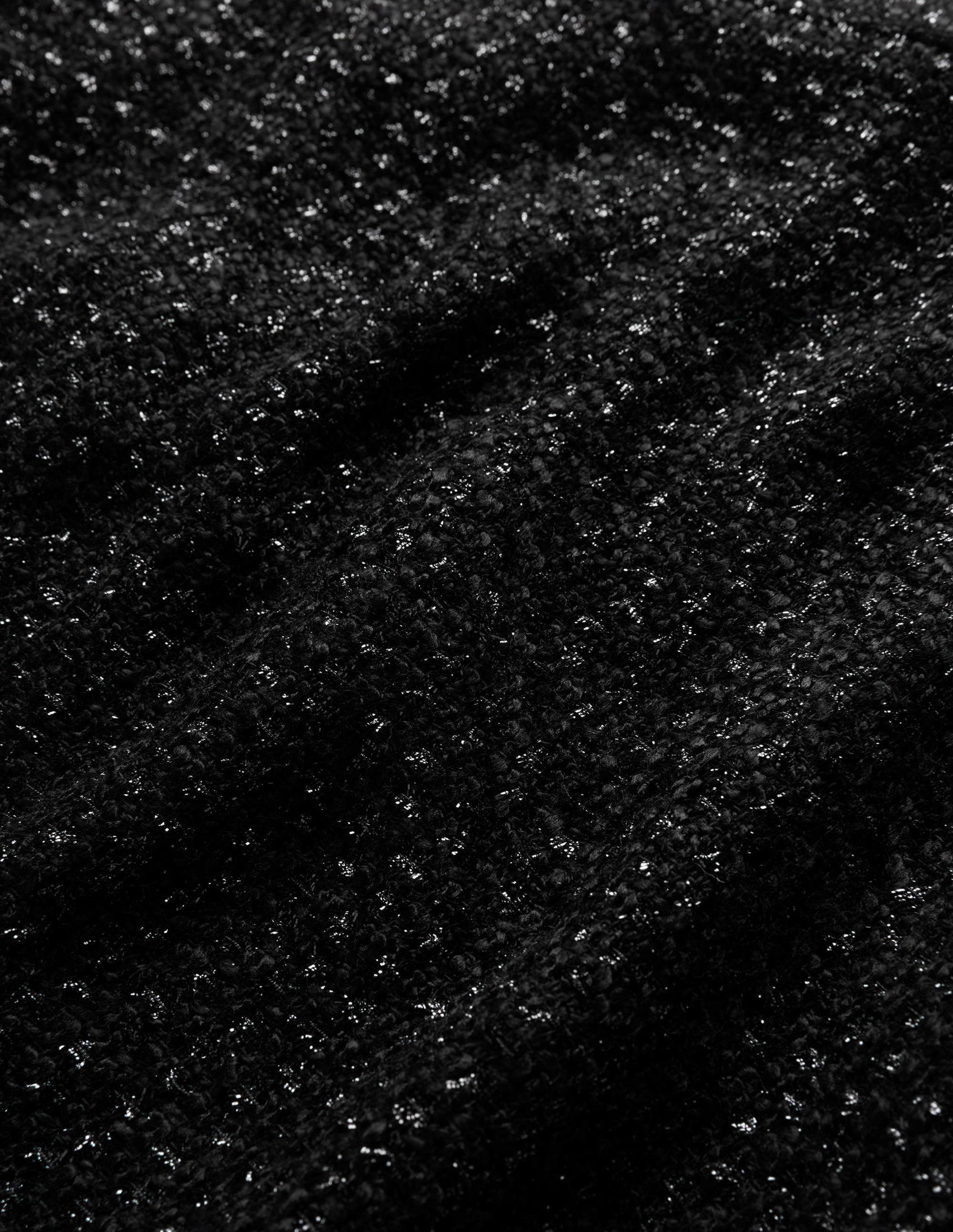 Tweed Metallic Mini Skirt-Shimmery Tweed - Image 7
