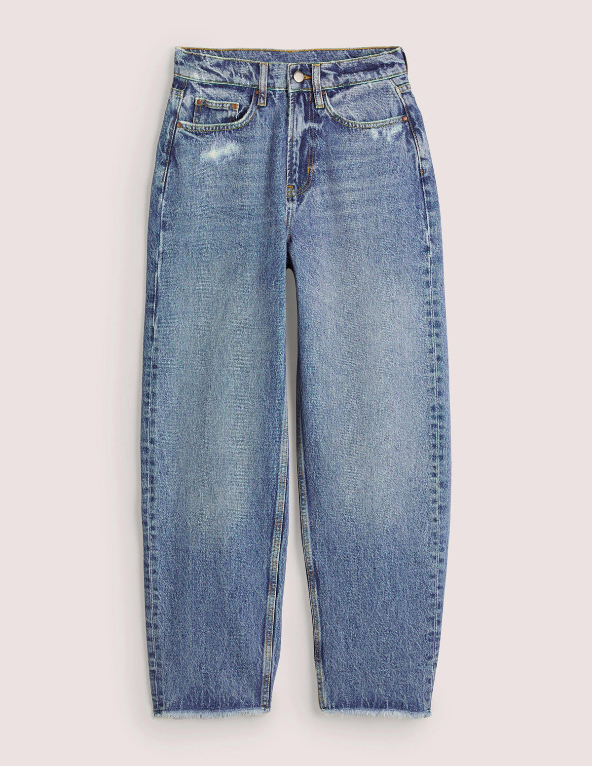 Rigid Straight Jeans-Mid Vintage-6