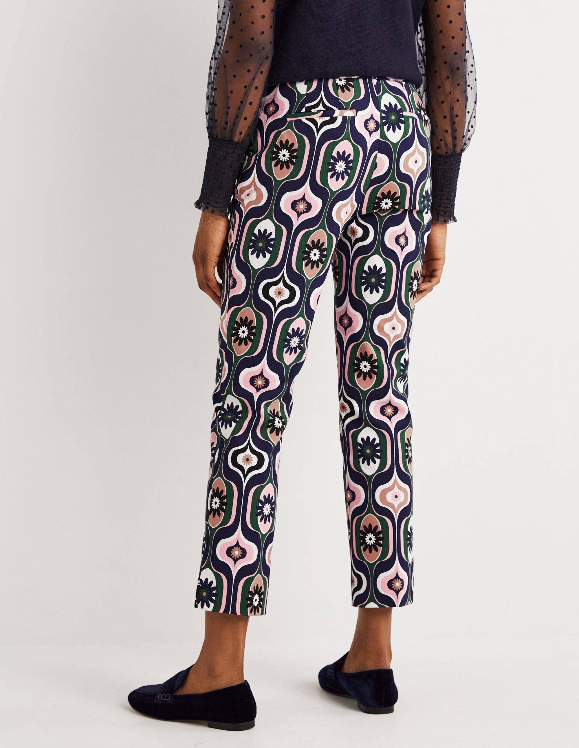 Richmond 7/8 Pants-Multi, Geo Swirl - Image 3