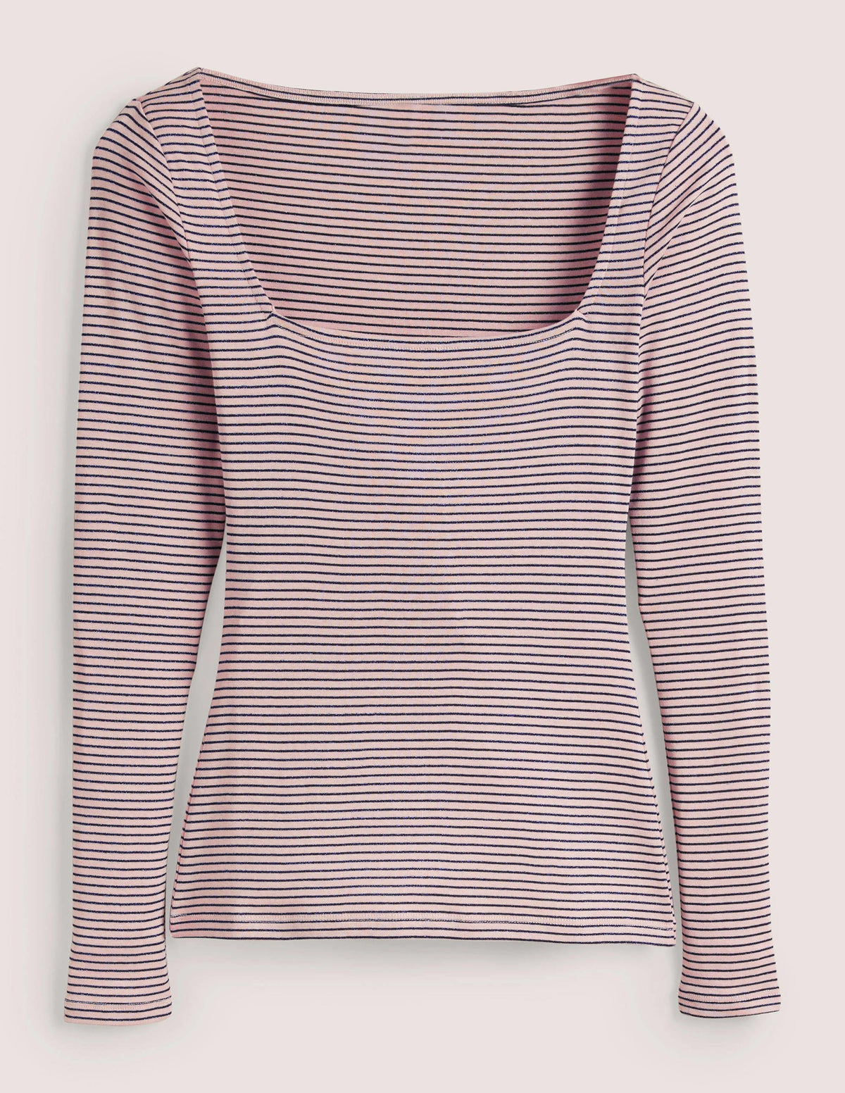 Metallic Stripe Top-Pink Frosting - Image 5