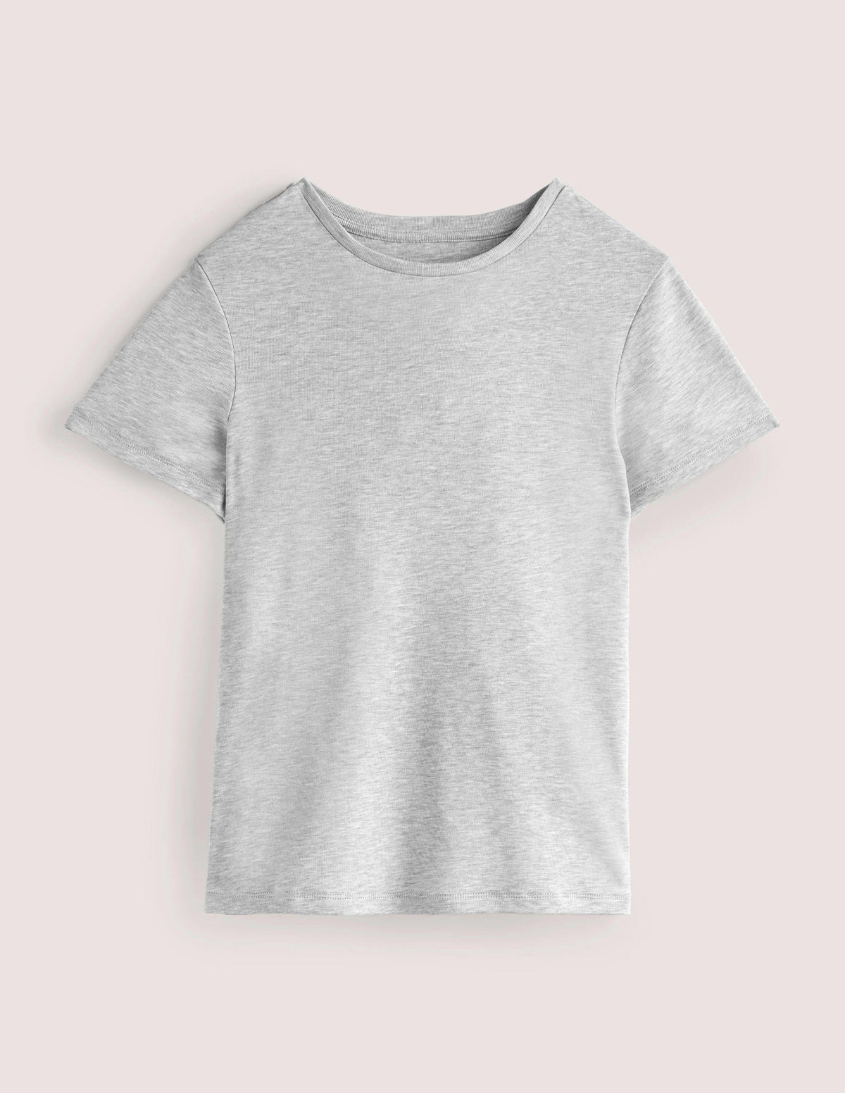 Soft Touch T-Shirt-Grey Marl - Image 5