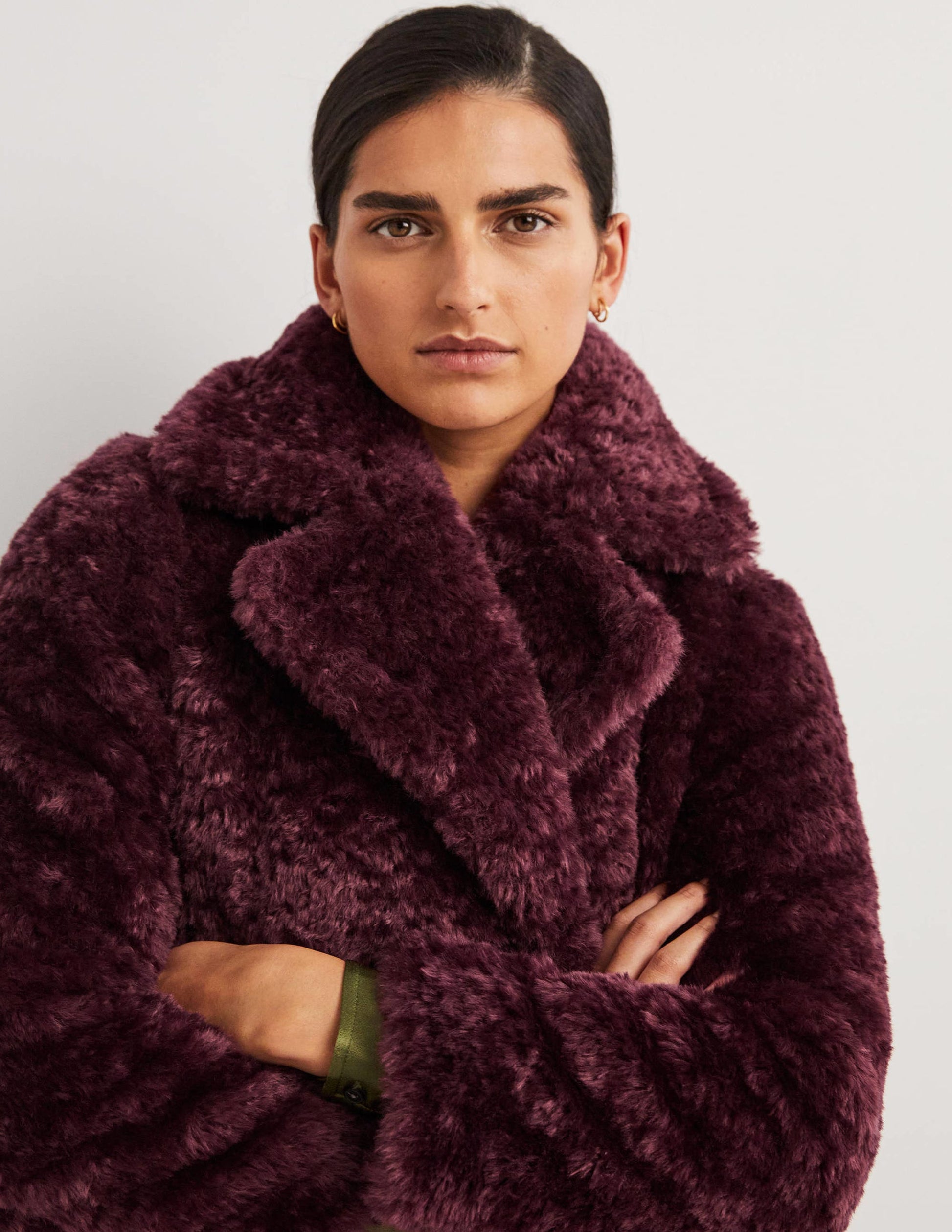 Longline Teddy Coat-Fig-2