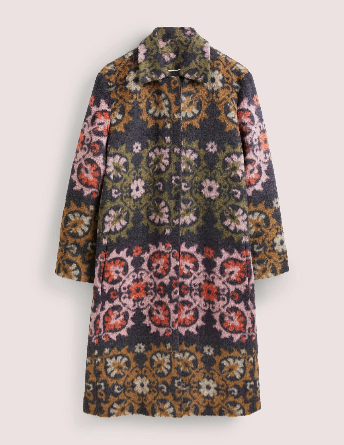 Textured Wool Coat-Wow Jacquard - Image 5