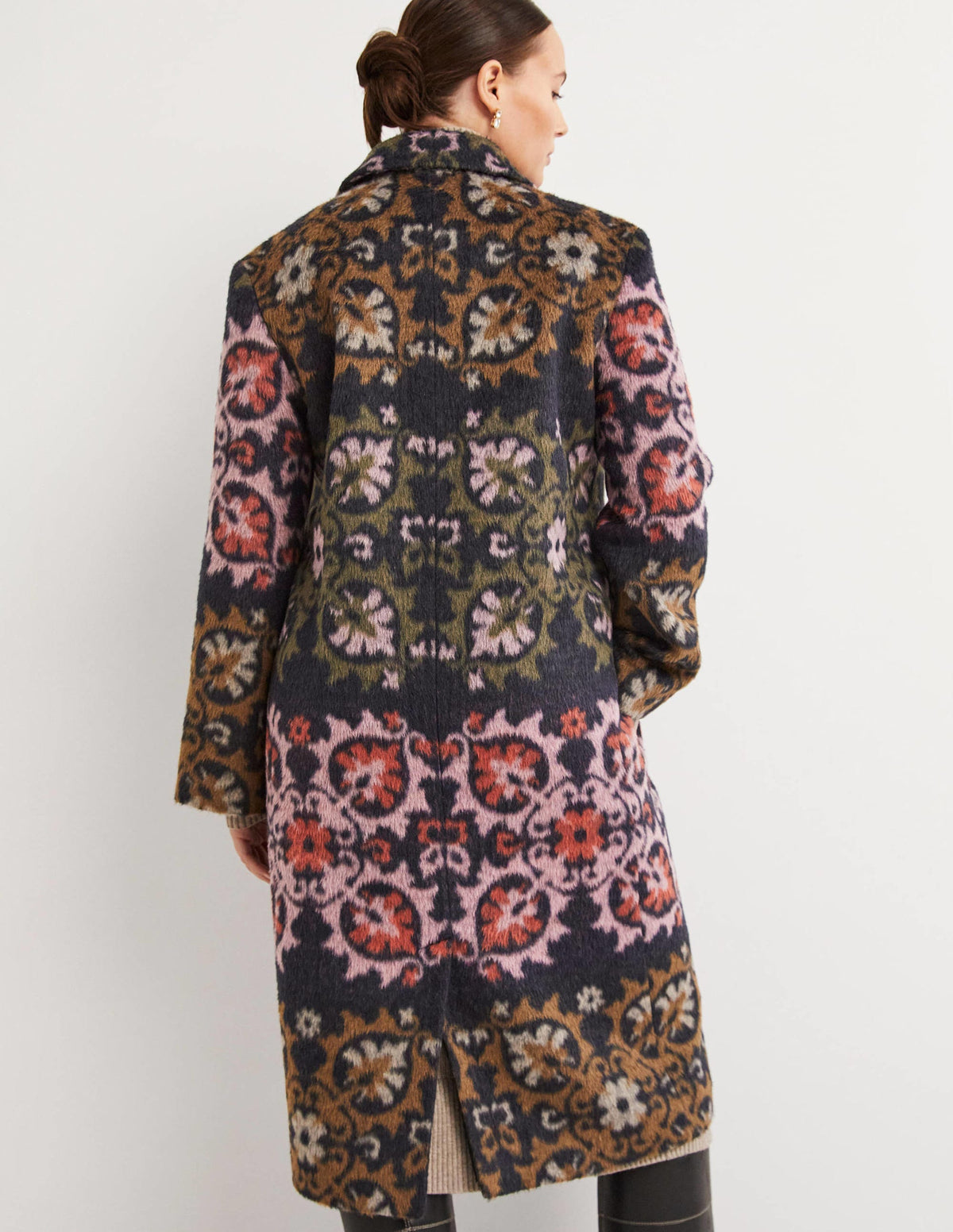 Textured Wool Coat-Wow Jacquard-3