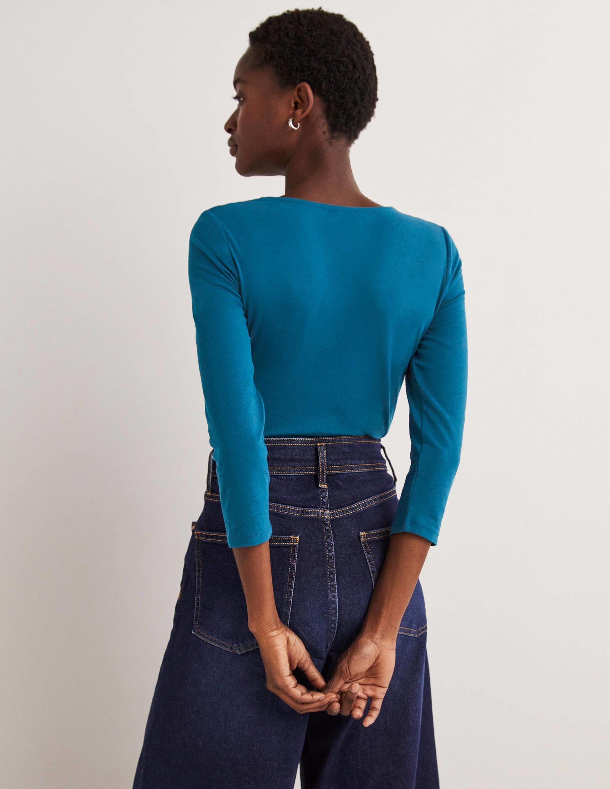 Double Layer Front Top-Baltic Blue-3