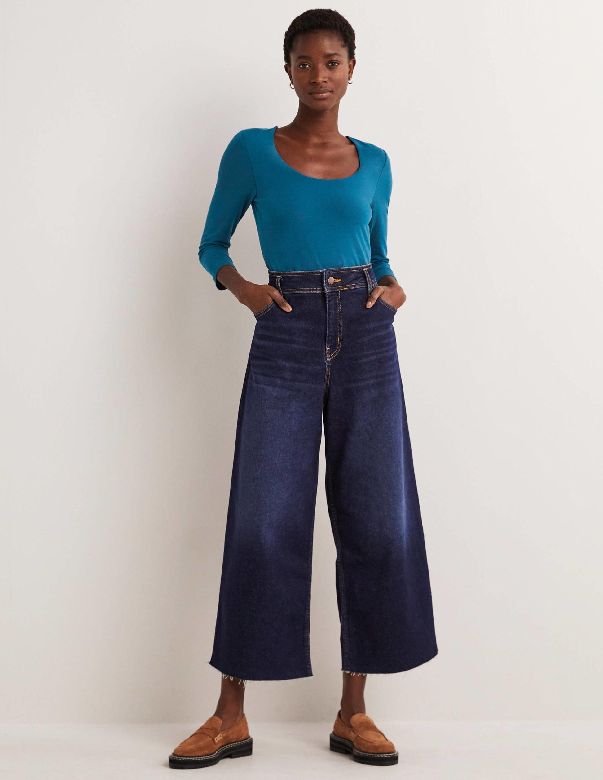 Double Layer Front Top-Baltic Blue-4