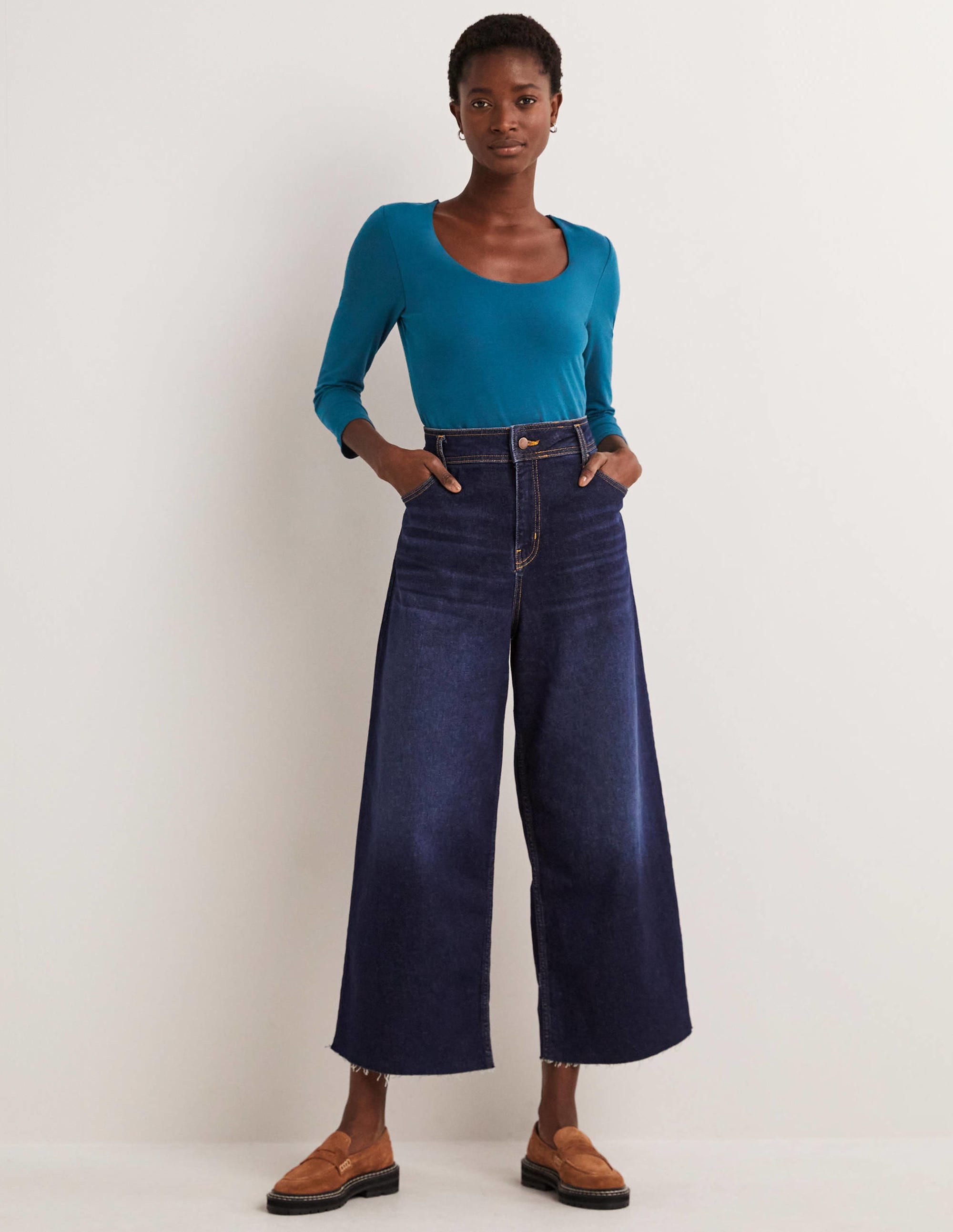 Double Layer Front Top-Baltic Blue - Image 4